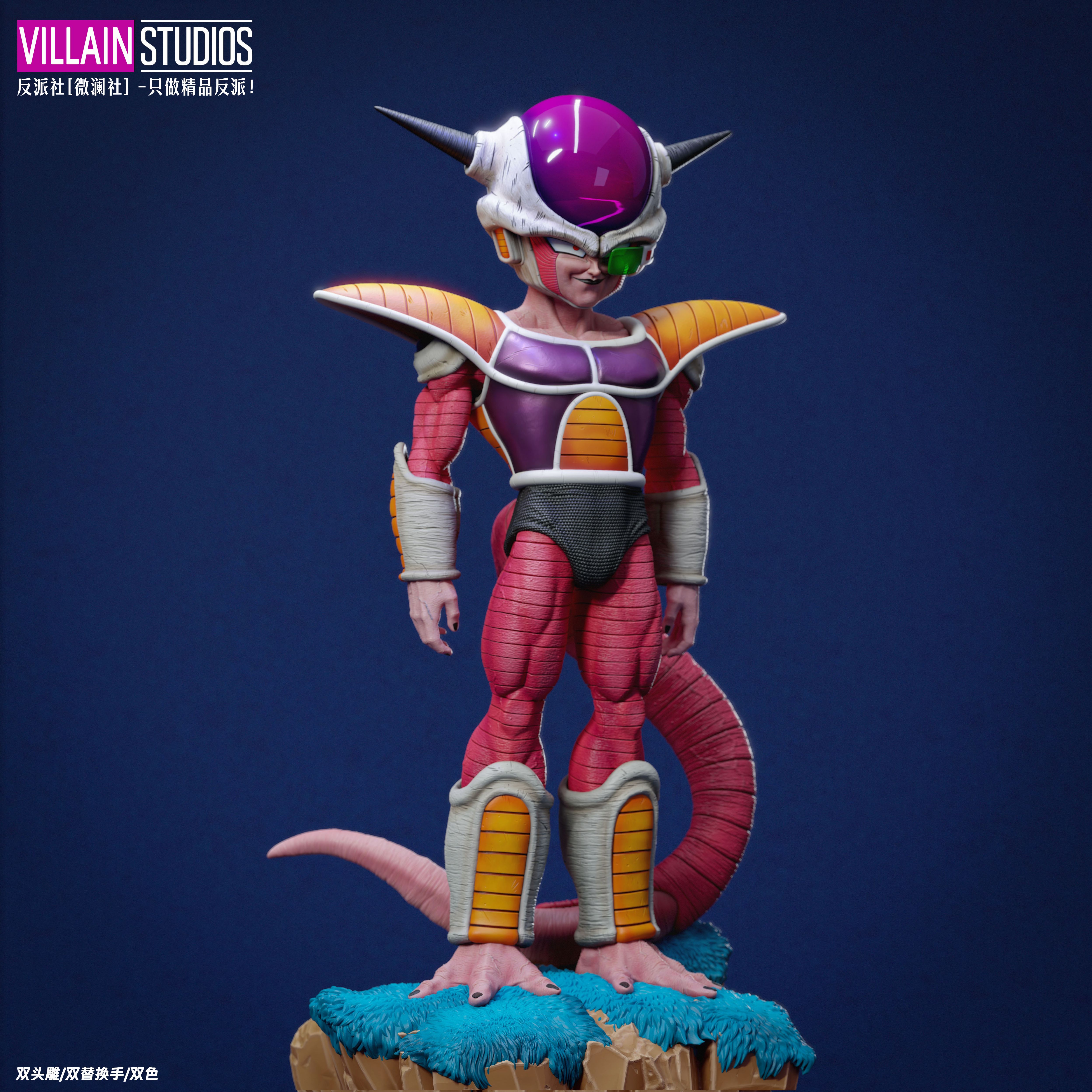 PRE-ORDER VILLAIN Studio - Dragon Ball Frieza First Form 1/4 & 1/6 Statue(GK)