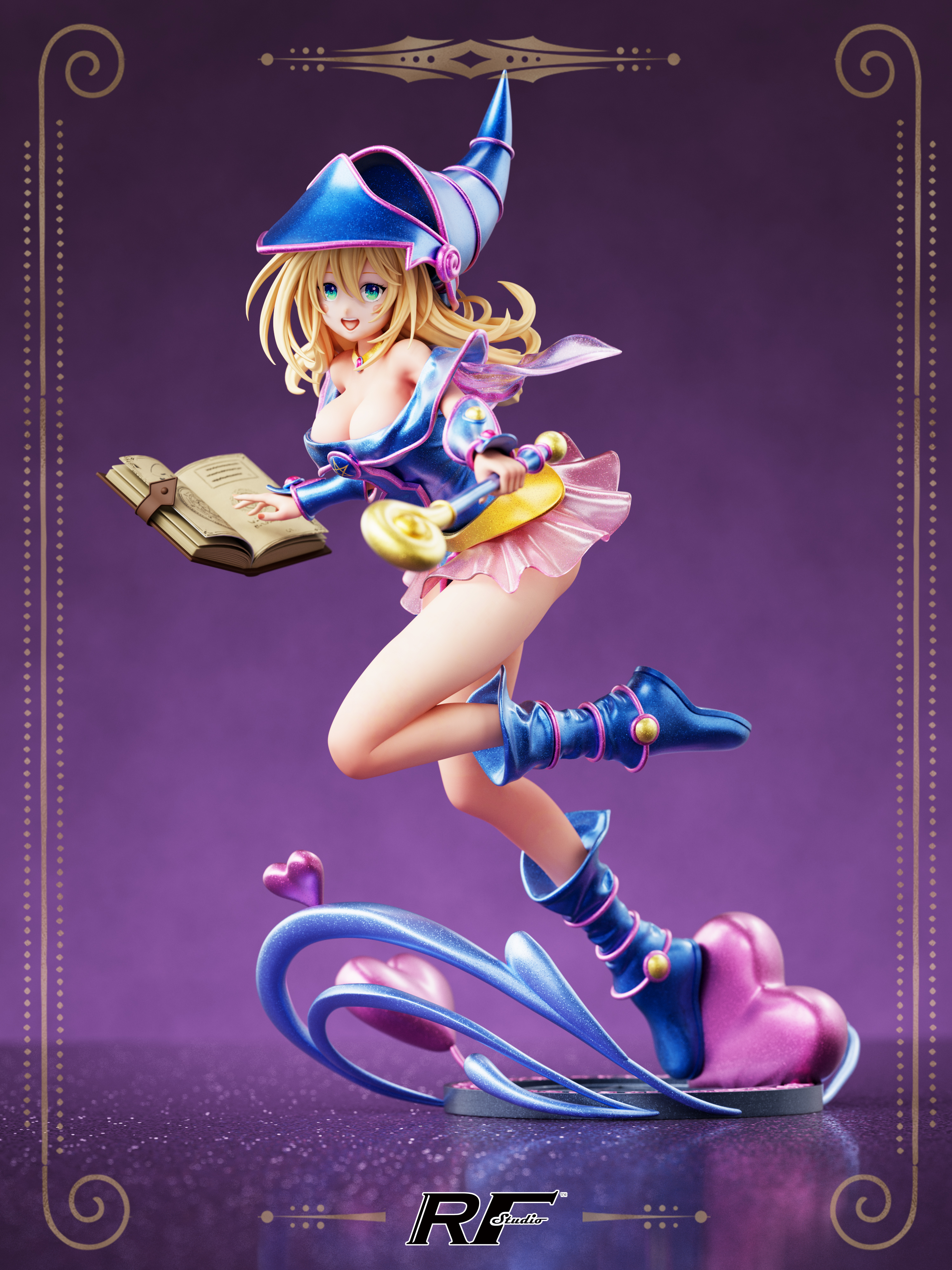 RF-studio- Yu-Gi-Oh Black Magician Girl 1/6 Statue(GK) (Adult 18+)