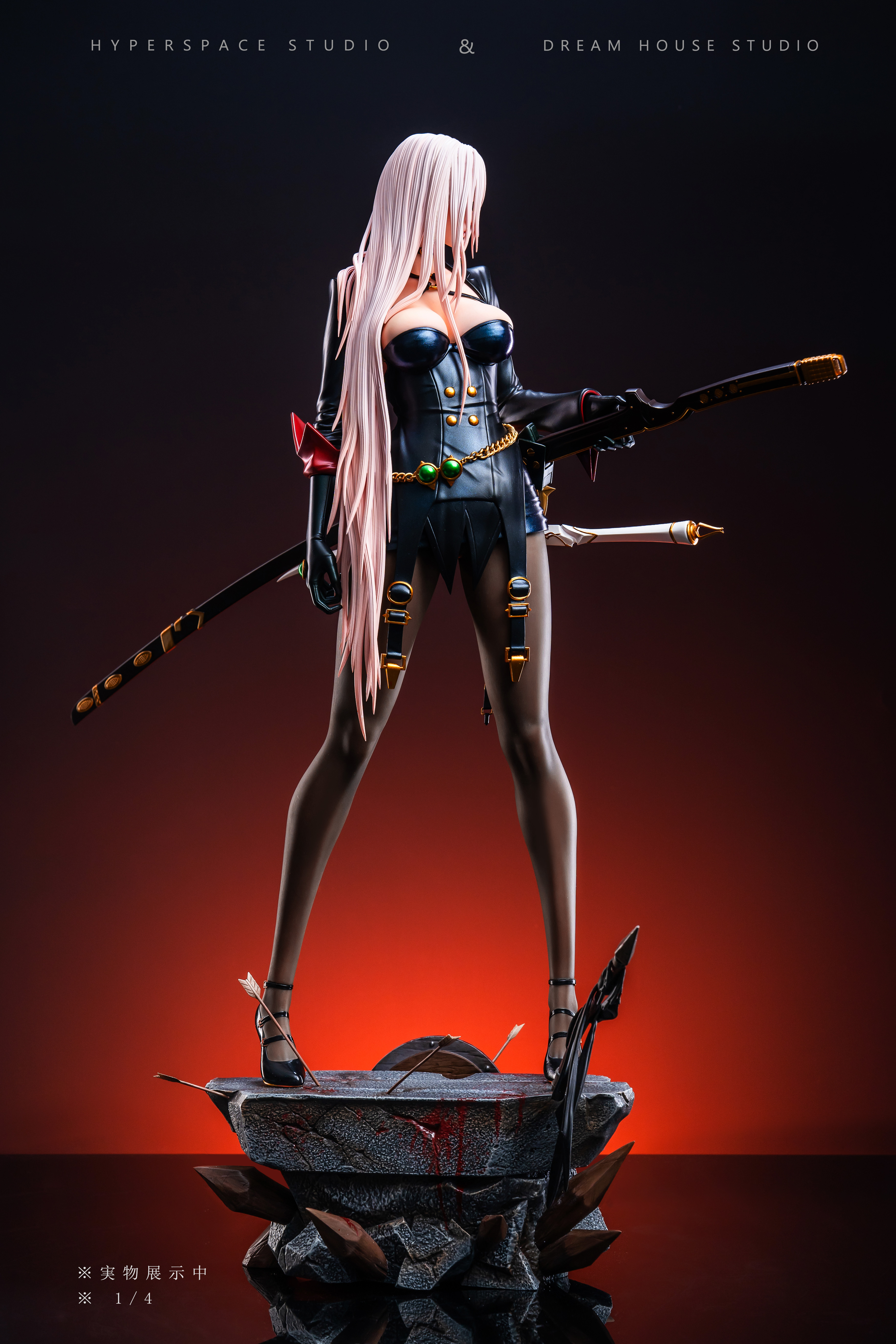 Hyperspace Studio & DreamHouse Studio - Dungeon And Fighter Ghost swords Slayer Spectre 1/4 & 1/6 Statue(GK) (Adult 18+)