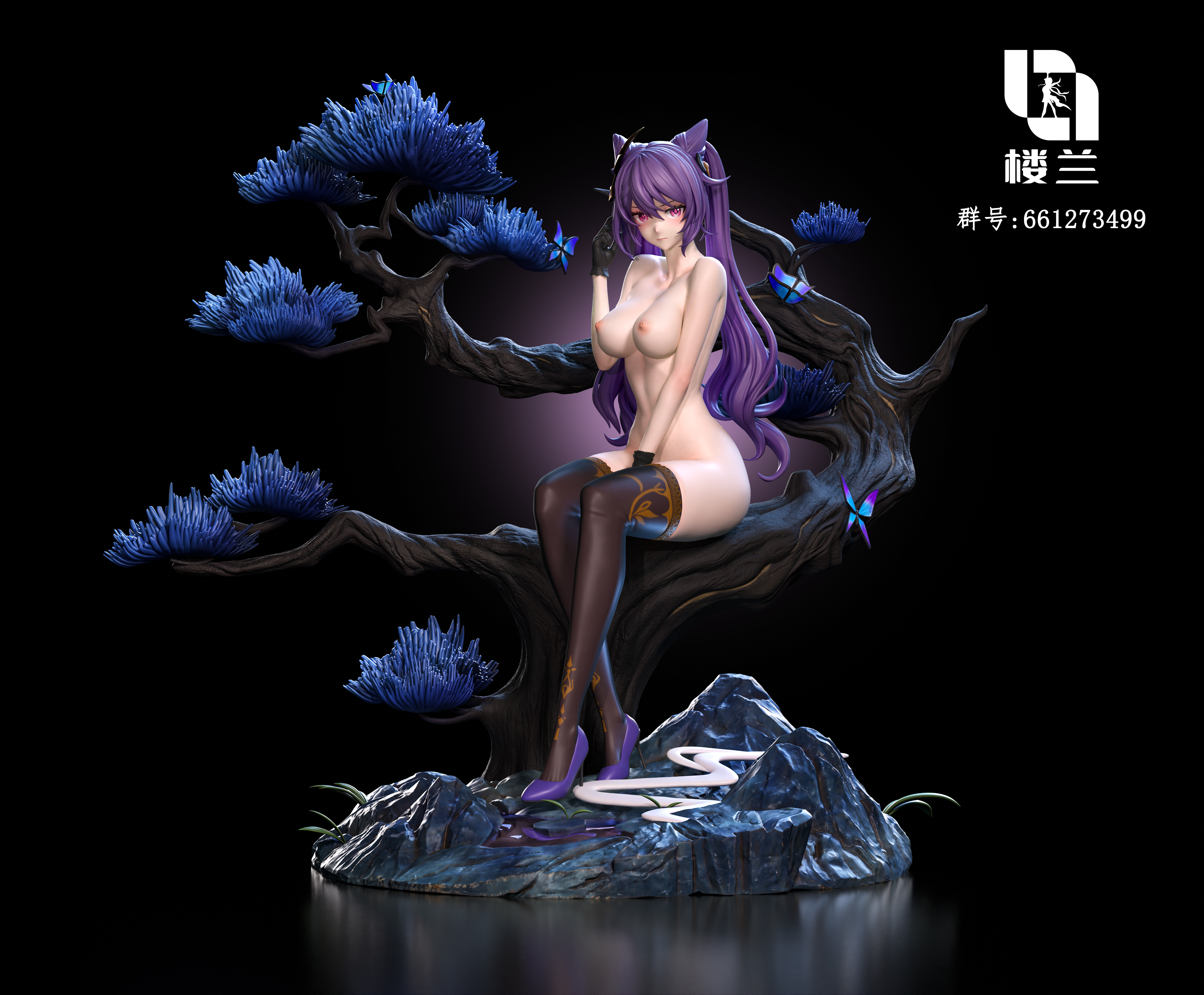 Lou Lan Studio - Genshin Impact Keqing 1/6 Statue(GK) (Adult 18+)
