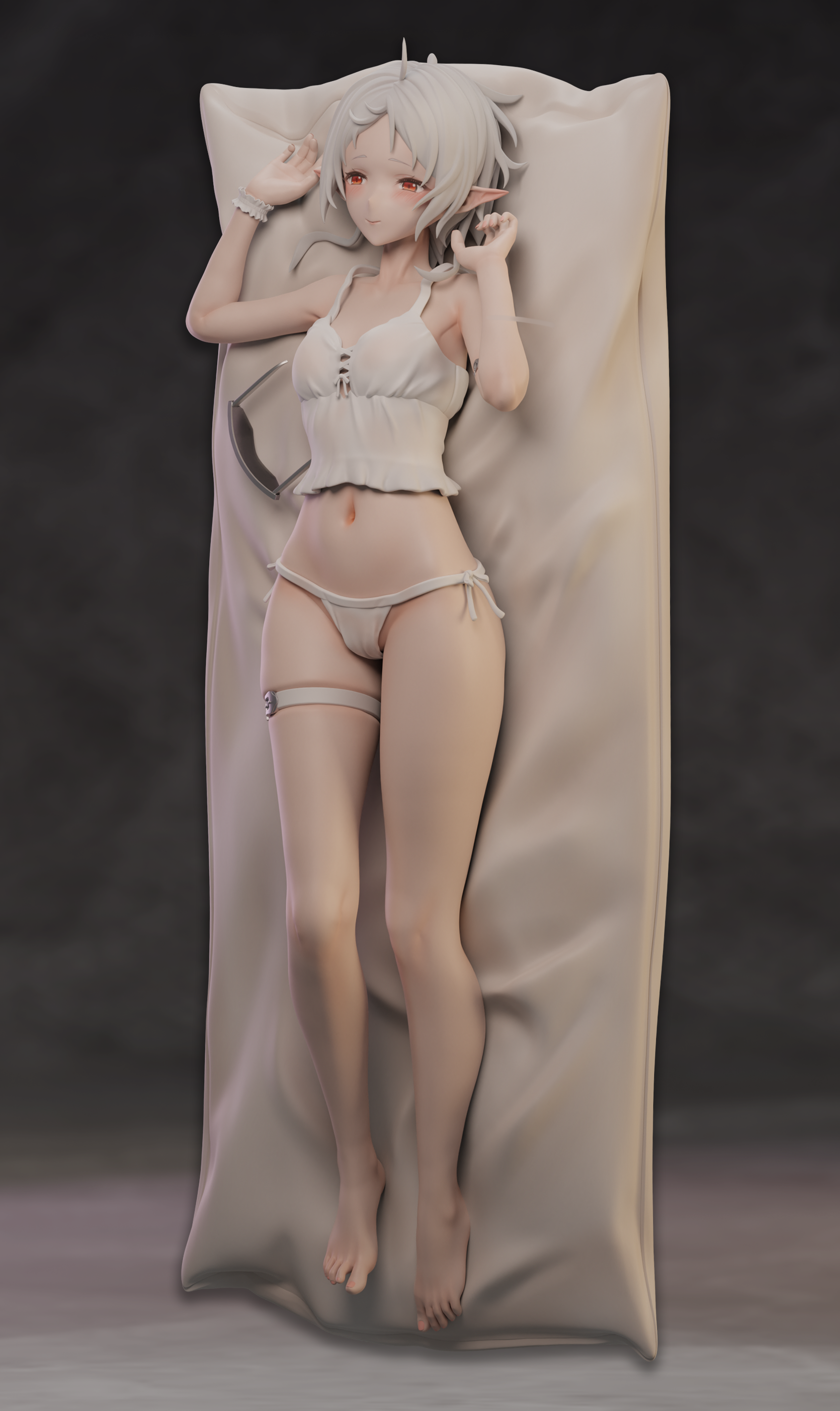 PRE-ORDER SC-studio - Jobless Reincarnation - シルフィエット・グレイラット1/4 Statue(GK) (Adult 18+)