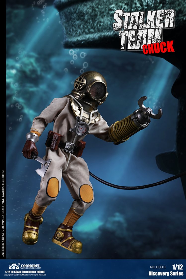 Pre-order 1/12 COOMODEL Stalker Team (Copper Ver.) DS004 3-Figure Pack