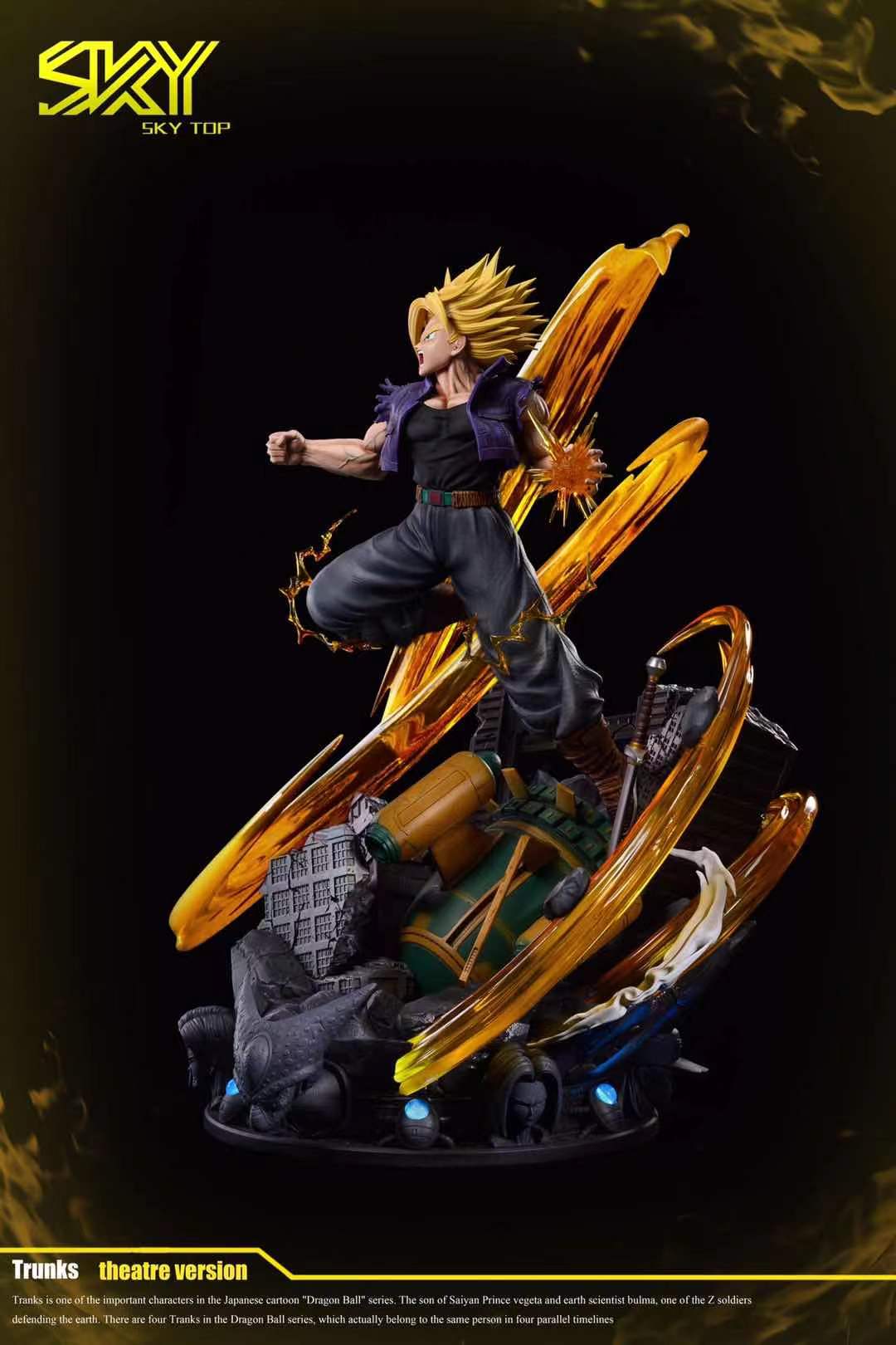 Pre-order Sky Top Studio 1/6 & 1/4 Dragon Ball Theatre Version Trunks Statue