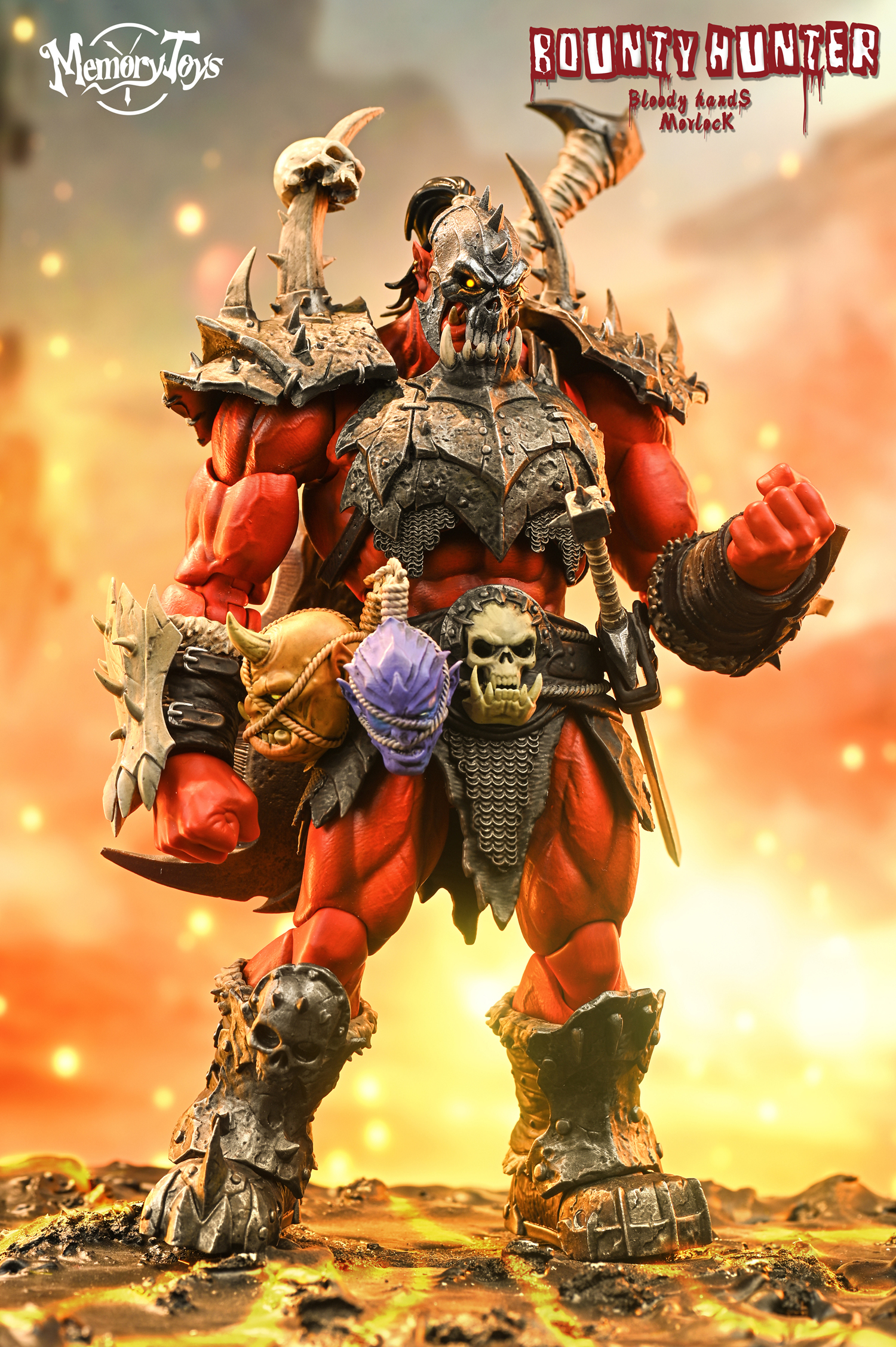 PRE-ORDER Memory tosy World of Warcraft Bounty Hunter Bloody Hands Morlock (MT2301) 1/12 Action Figure
