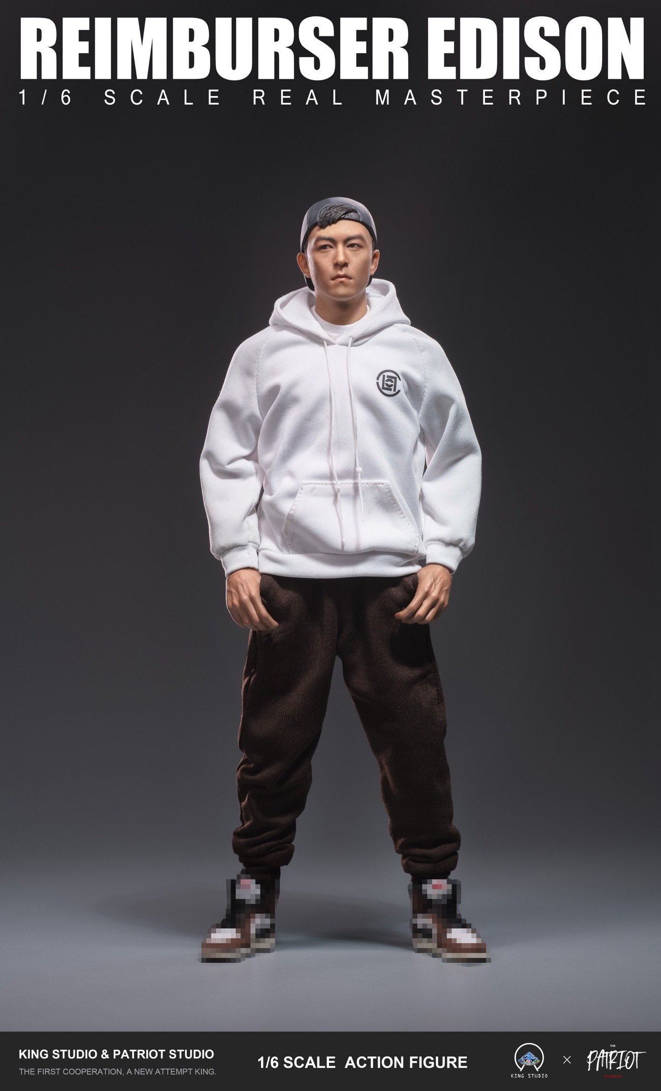 In stock 1/6 Scale Action Figure Edison Chen Brand Colt Founder- King & Patriot Studio