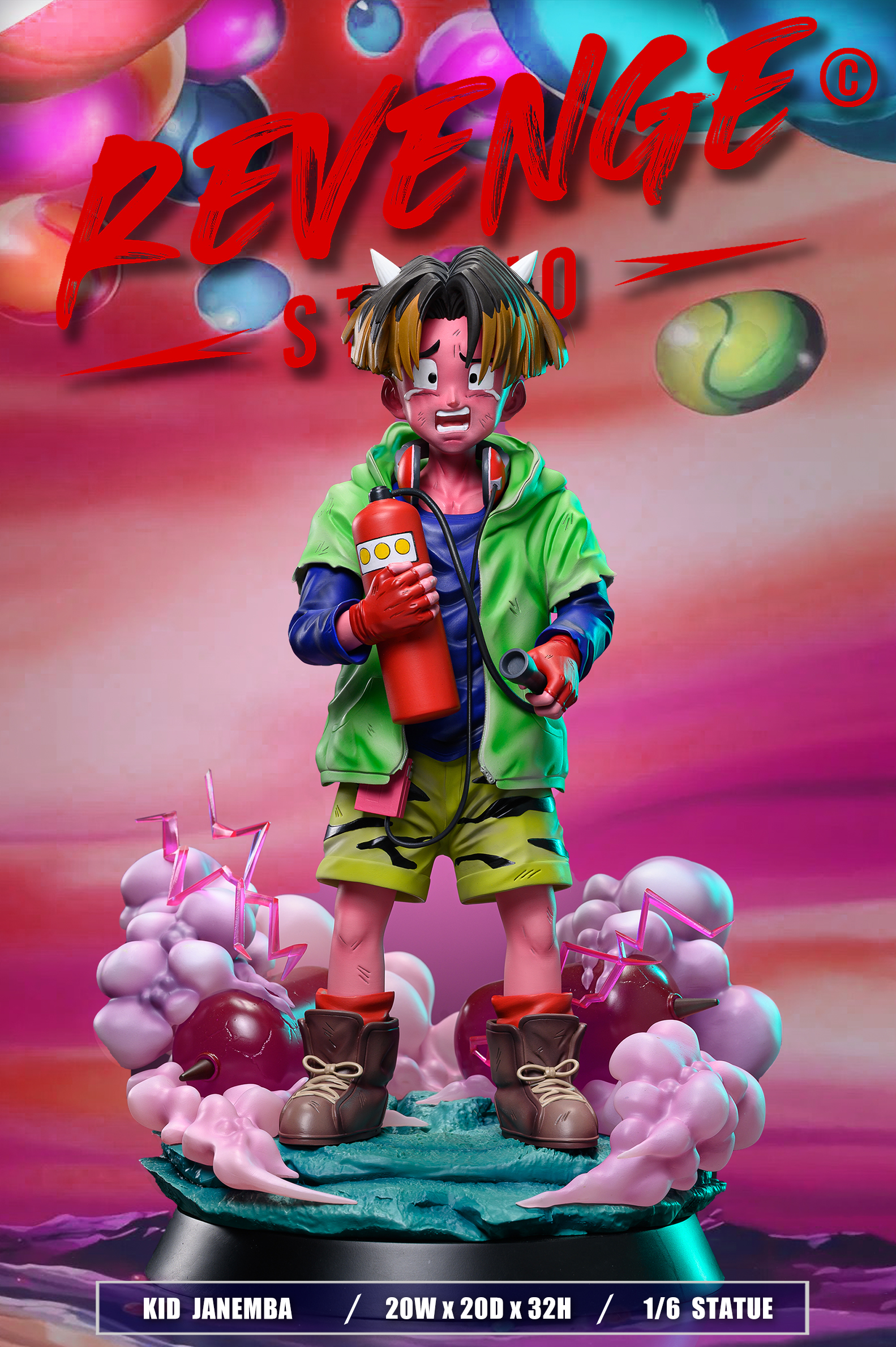 PRE-ORDER REVENGE Studio - Dragon Ball Childhood Janemba StatueGK
