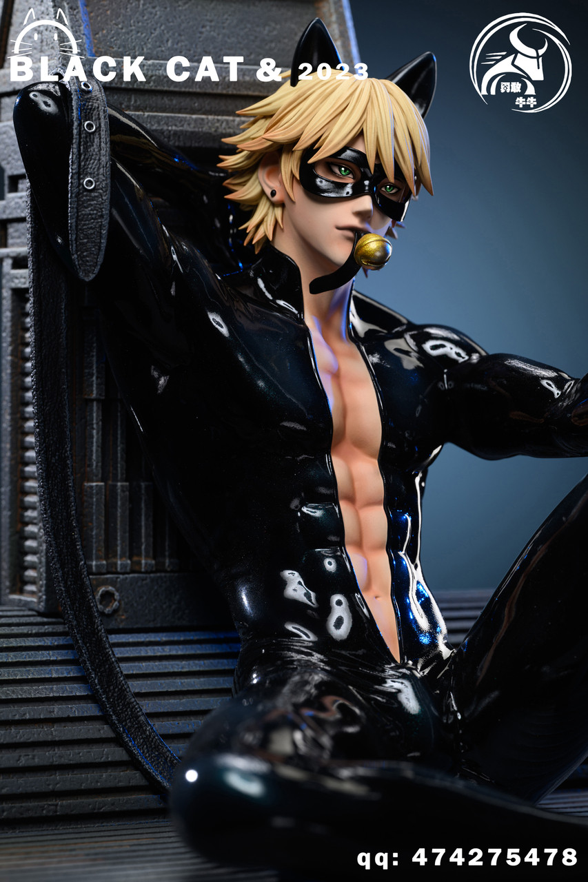 PRE-ORDER YGNN STUDIO - Yabuki Kentarou Black Cat Statue(GK) (Adult 18+)