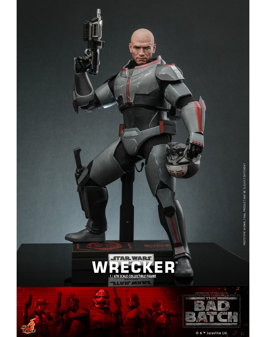 PRE-ORDER Hot Toys TMS099 Star Wars The Bad Batch Wrecker 1/6 Scale Action Figure