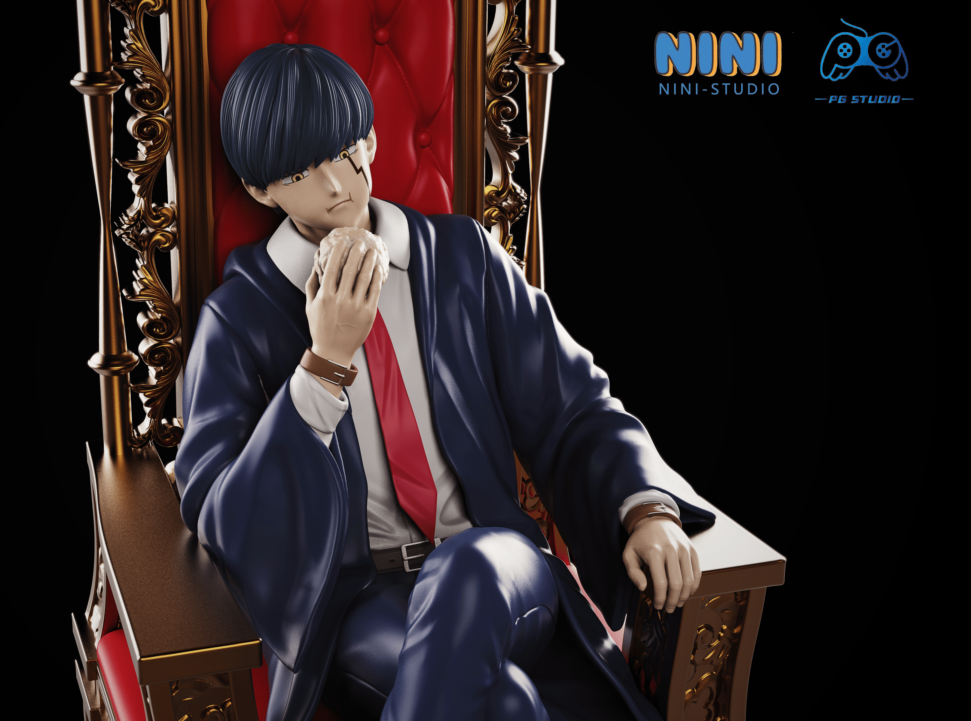 PRE-ORDER NiNi Studio & PG Studio - Mashle: Magic and Muscles Mash Burnedead 1/6 Statue(GK)