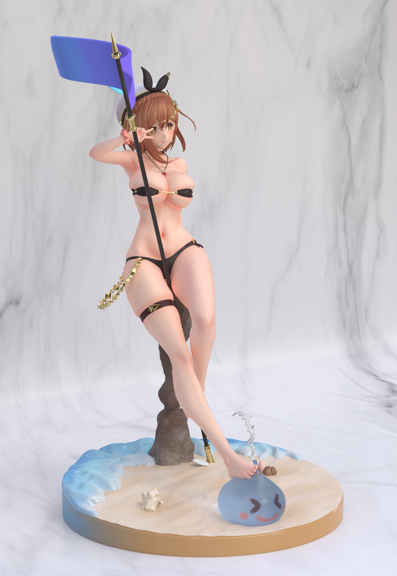 PRE-ORDER Thistles and thorns Studio - Atelier Ryza: Ever Darkness & the Secret Hideout Reisalin Stout 1/4 & 1/6 Statue(GK) (Adult 18+)
