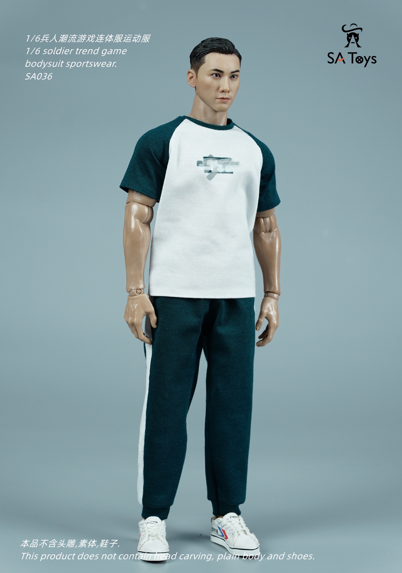 【In Stock】SA Toys 1/6 Trend game sa036 Athletic Wear Suitable for men and women TBL pH