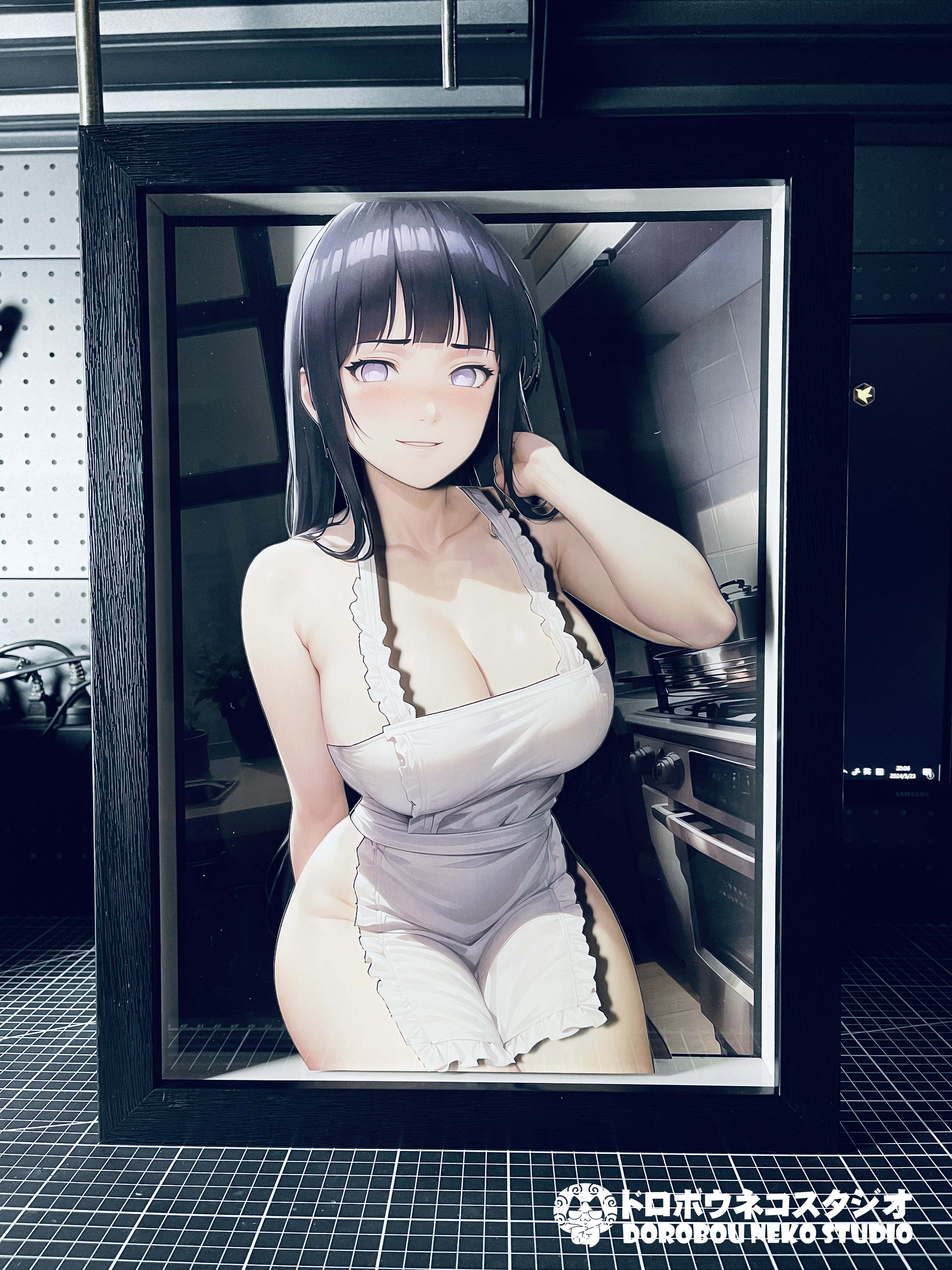 Dorobou Neko Studio - Naruto DSMG-069 Decorative Painting of Hyūga Hinata Scene (Adult 18+)