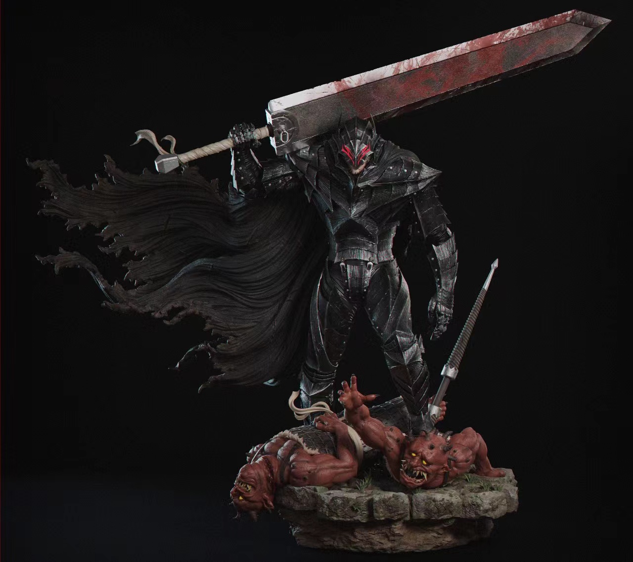 PRE-ORDER Player 1 Studio Berserk Griffith Courage and Fury Warrior Armor 1/4 Statue(GK)