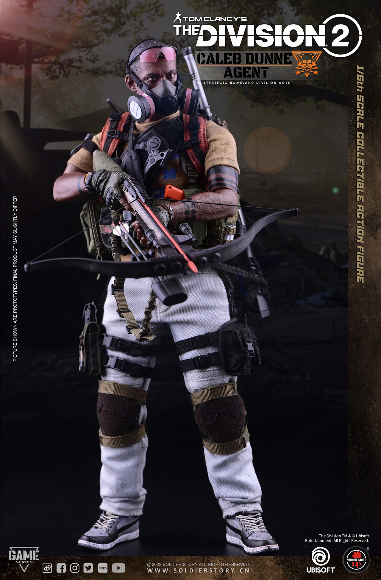 PRE-ORDER Soldier Story Studio The Division 2 - Agent Caleb Dunne SSG-008 1/6 Scale Action Figure