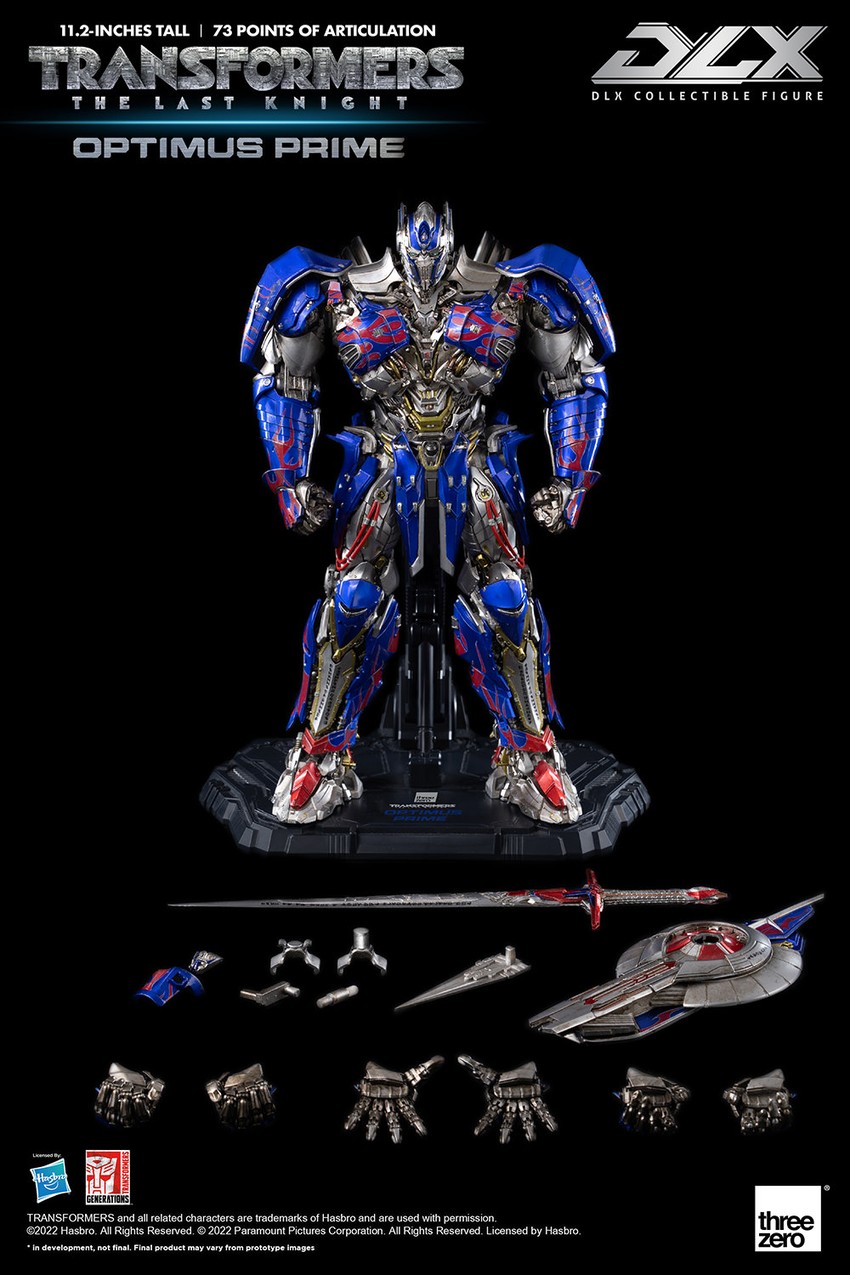 IN-STOCK Threezero DLX Transformers 5 Optimus Prime CZ3457 Action Figure