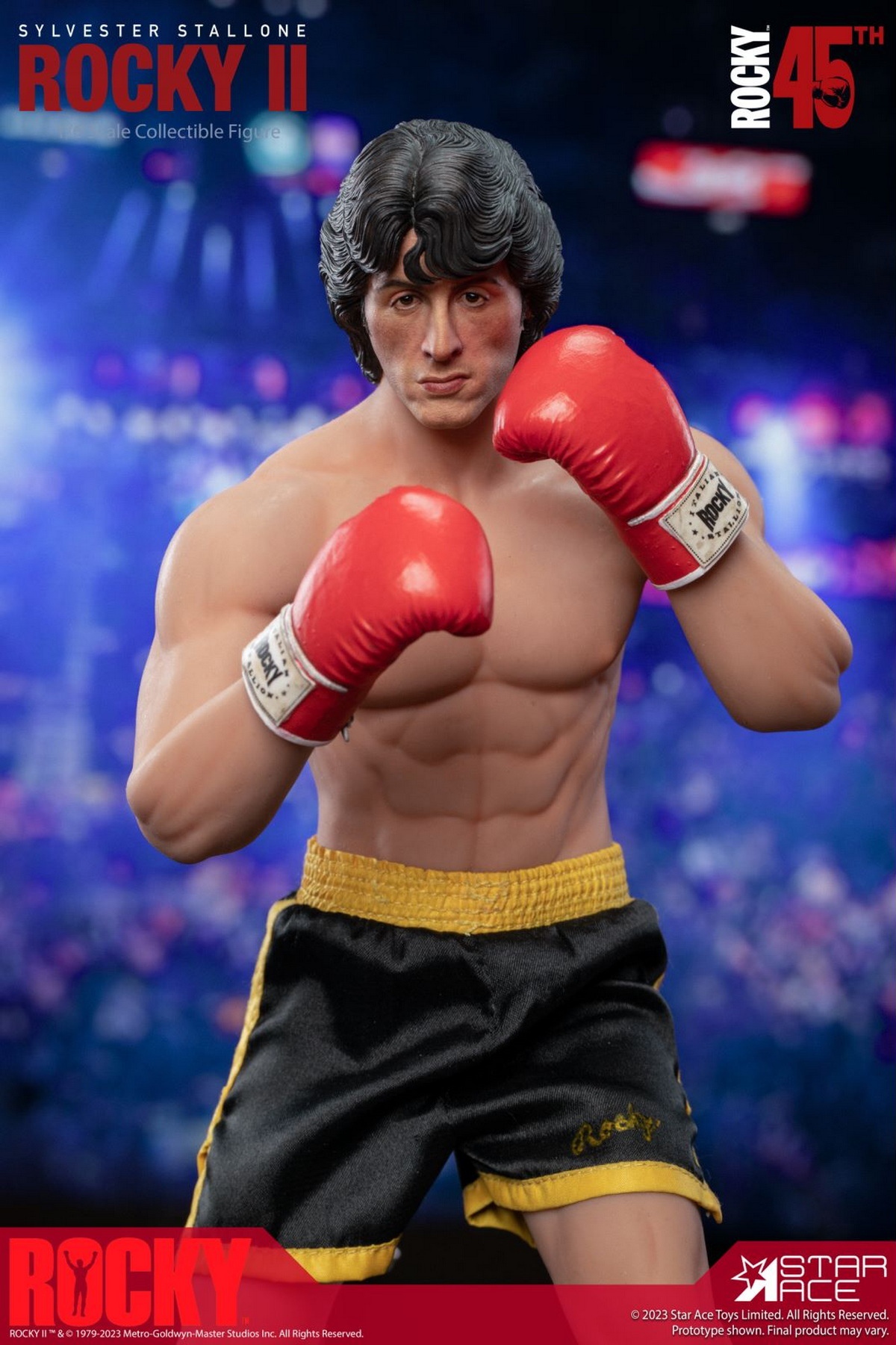 PRE-ORDER STAR ACE Toys ROCKY II Rocky Boxer Stallone (SA0133 & SA0134 ) 1/6 Action Figure