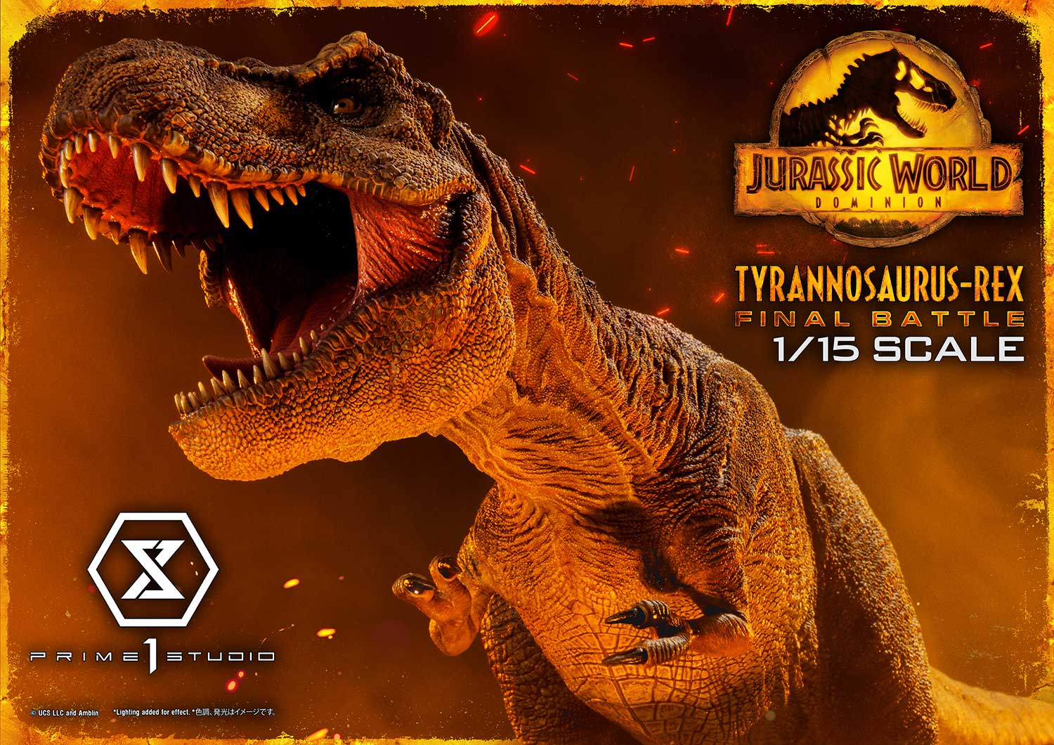 PRE-ORDER Prime 1 Studio Jurassic World 3 Indominus Rex (LMCJW3-03 & LMCJW3-03UT) 1/15 Statue(GK)