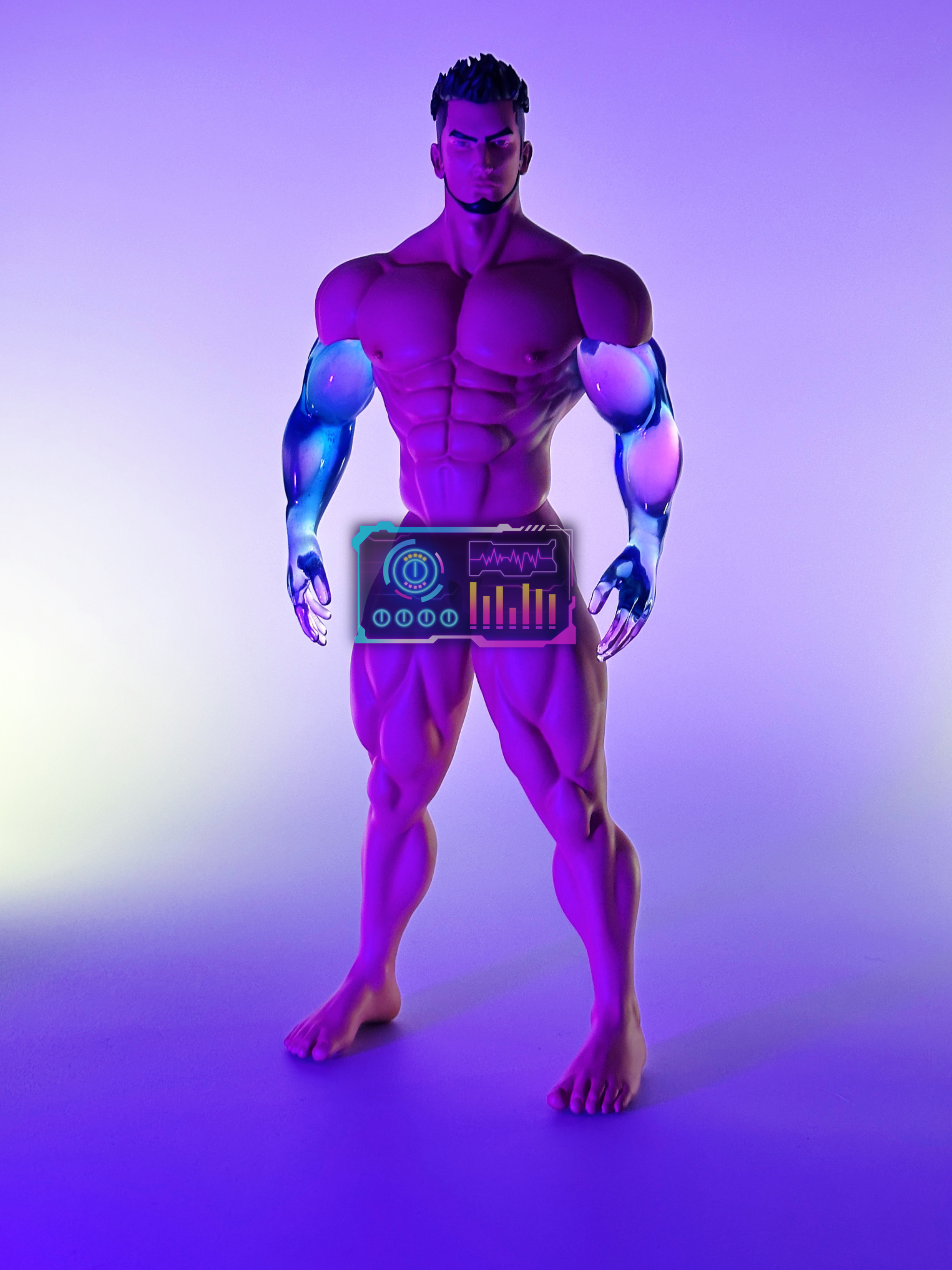 Pre-order SENSE ENERGY Bionic Man KENTA AdultCast Off1/6 Statue GK