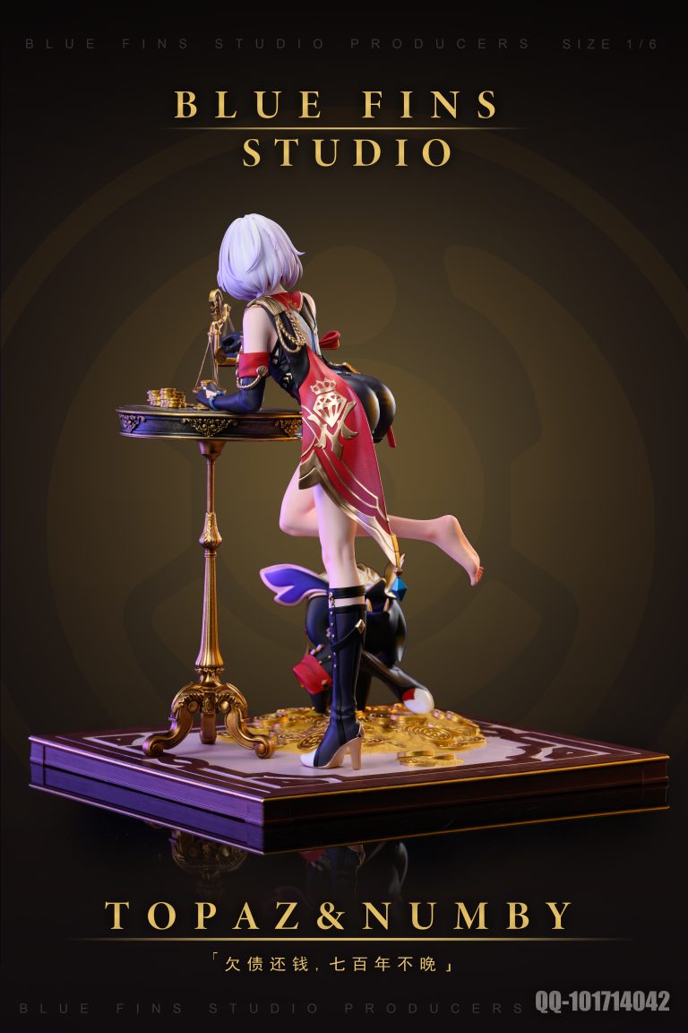 BLUE FINS Studio - Honkai: Star Rail Topaz & Numby 1/6 Statue(GK) (Adult 18+)