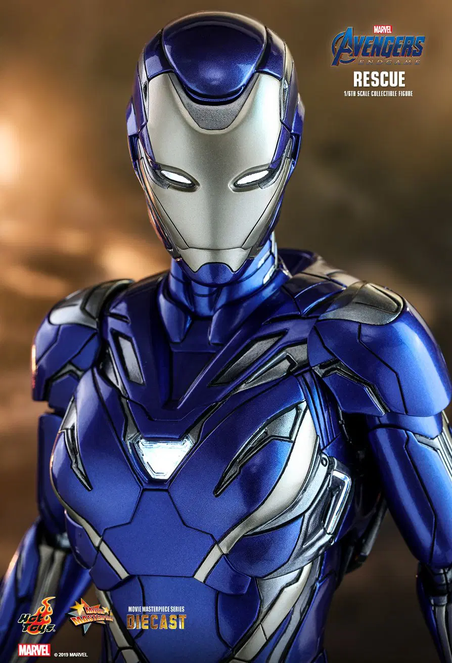 In-Stock Hot Toys Avengers: Endgame Rescue Mark 49 Pepper Potts 1/6 Scale Action Figure MMS538D32