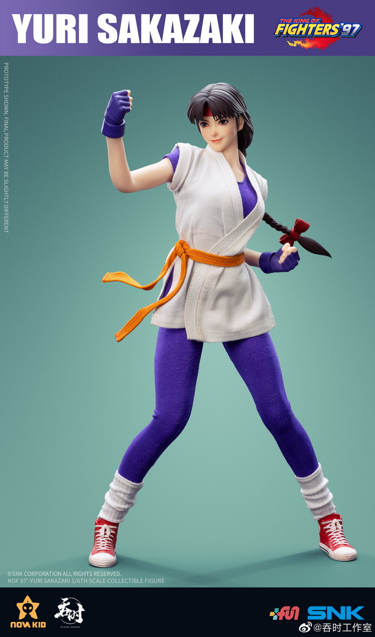Pre-order Tunshi Studio 1/6 Action Figure The King Of Fighters 97 Yuri Sakazaki