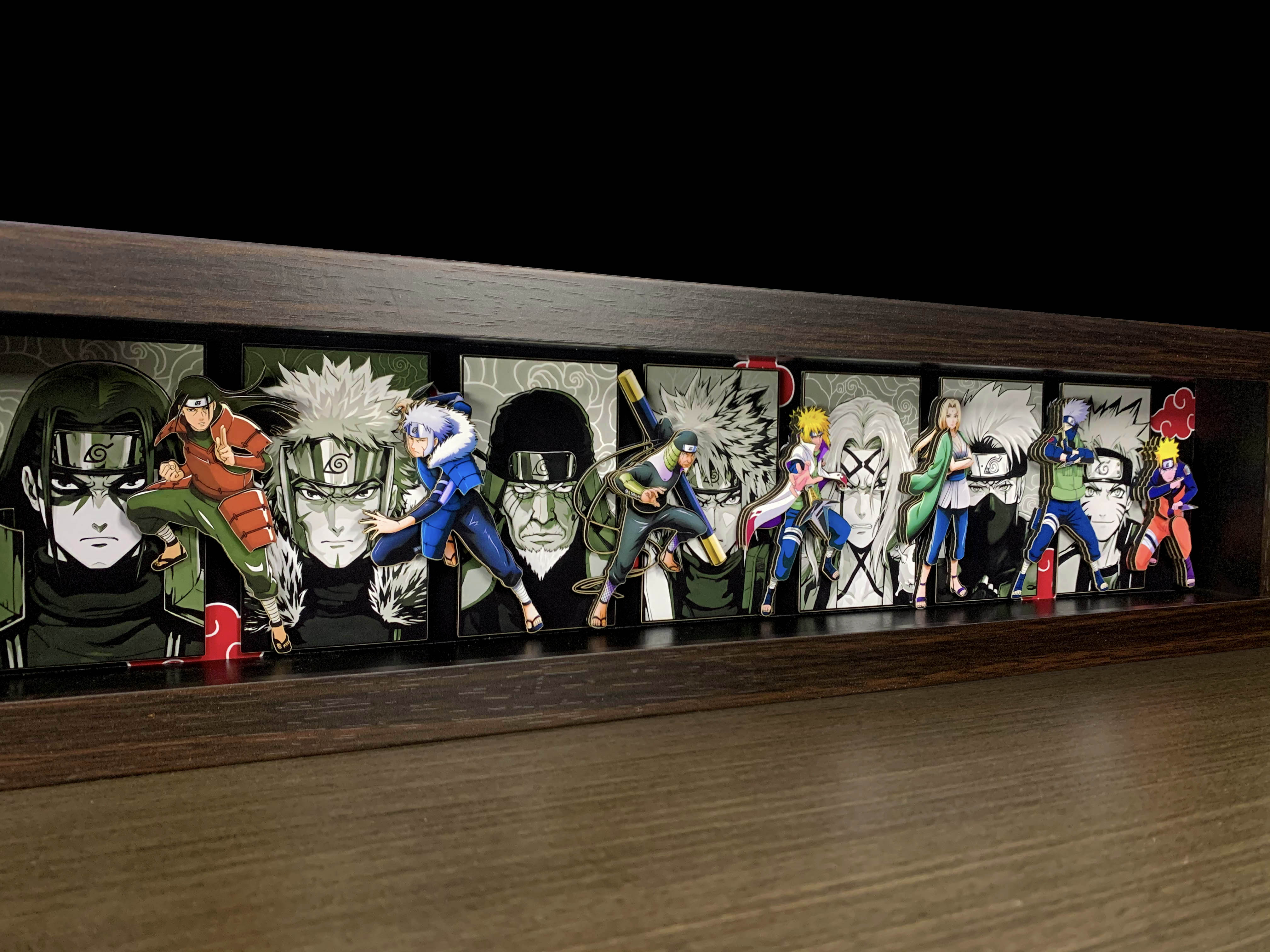 momo Studio - Naruto - 3D Decorative Paint of Hokage Painting Scene