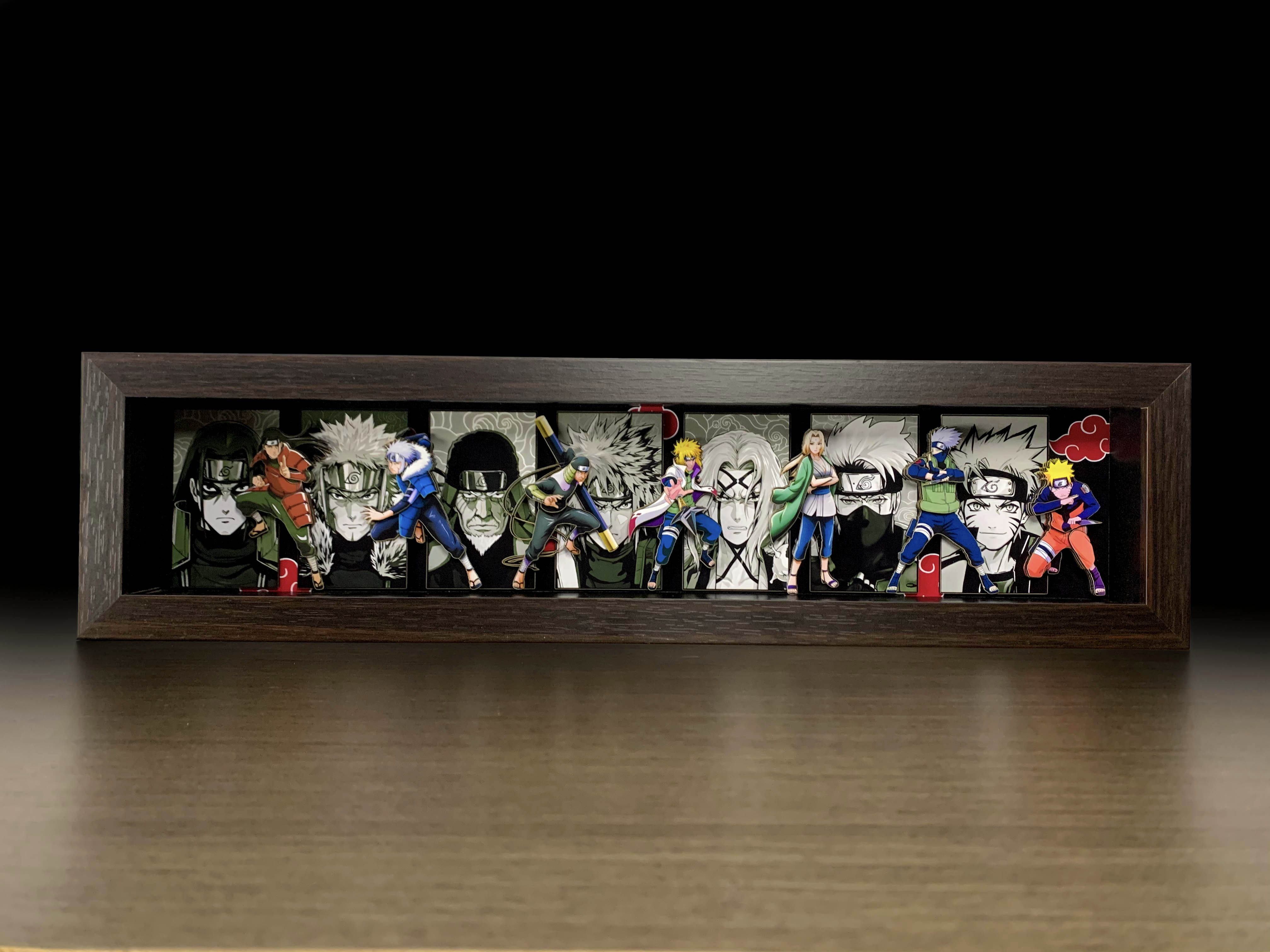 momo Studio - Naruto - 3D Decorative Paint of Hokage Painting Scene