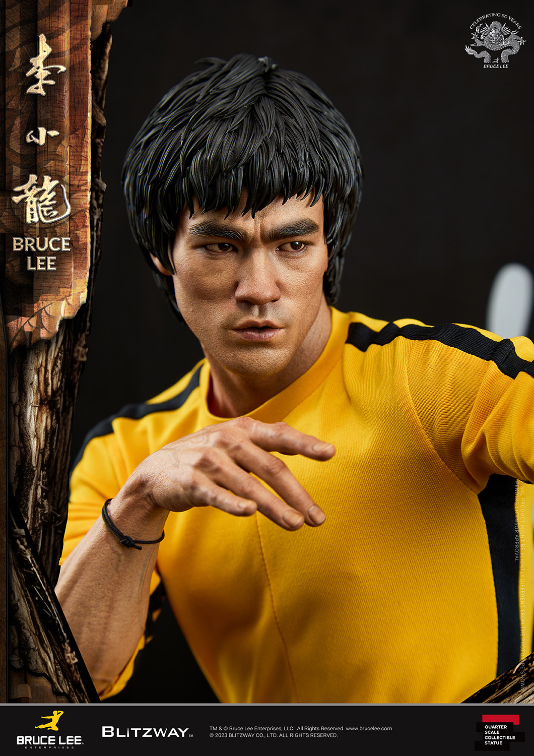 PRE-ORDER Blitzway Bruce Lee Tribute (50th Anniversary) Superb Scale BW-SS-21802 1/4 Statue(GK)
