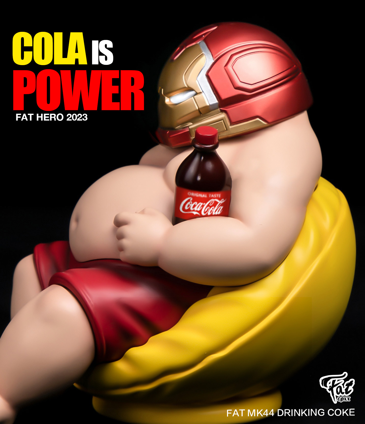 PRE-ORDER Cpxx Studio X Dp9 Studio - Cola is Power Fat Hero MK44 Statue(GK)