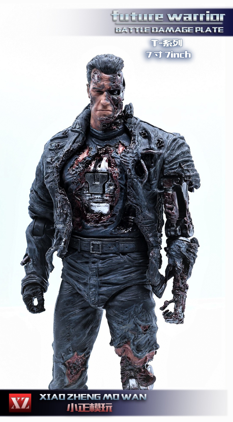 PRE-ORDER XIAOZHENG MOWAN War Damage T Series T03 The Terminator Arnold Schwarzenegger Action Figure
