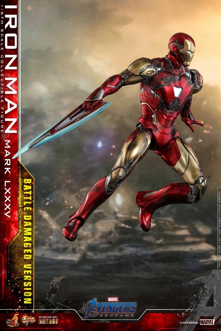 【IN STOCK】HOTTOYS MMS543D33 Avengers Endgame 1/6 scale Iron Man Mark85 Action Figure
