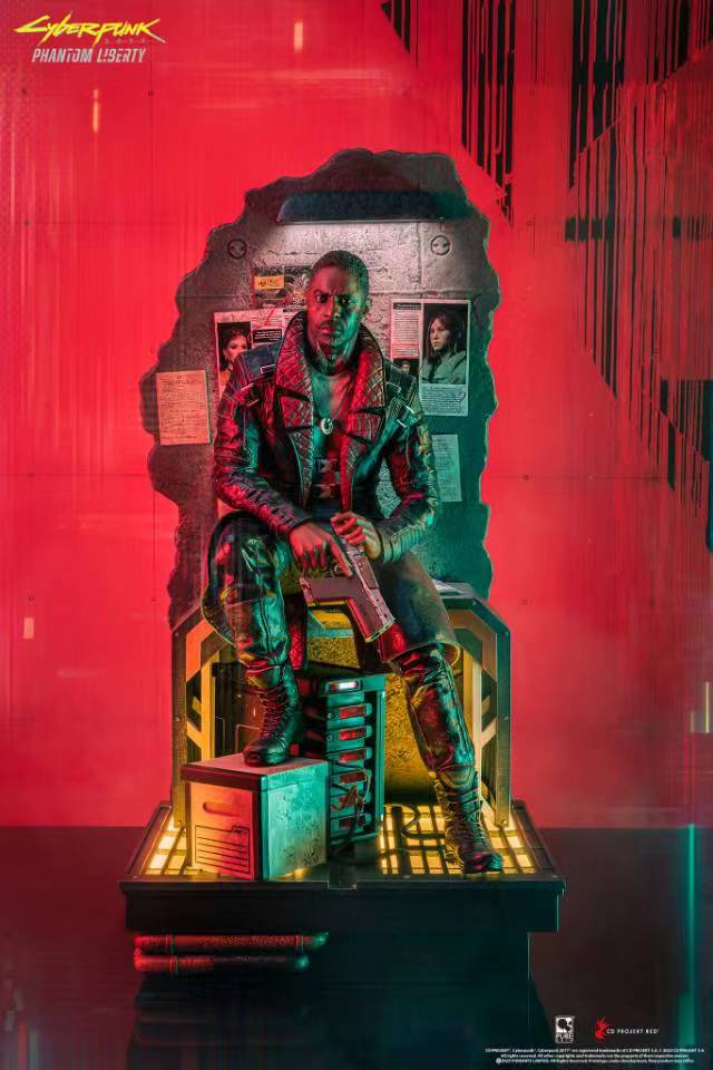 PRE-ORDER Pure Arts Studio – Cyberpunk 2077 Solomon Reed 1/4 Statue(GK)
