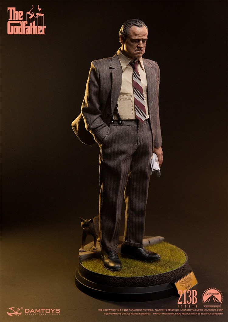 【IN STOCK】DAMTOYS DMS033 Marlon Brando The Godfather Don Vito Corleone Golden Years 1/6 Action Figure