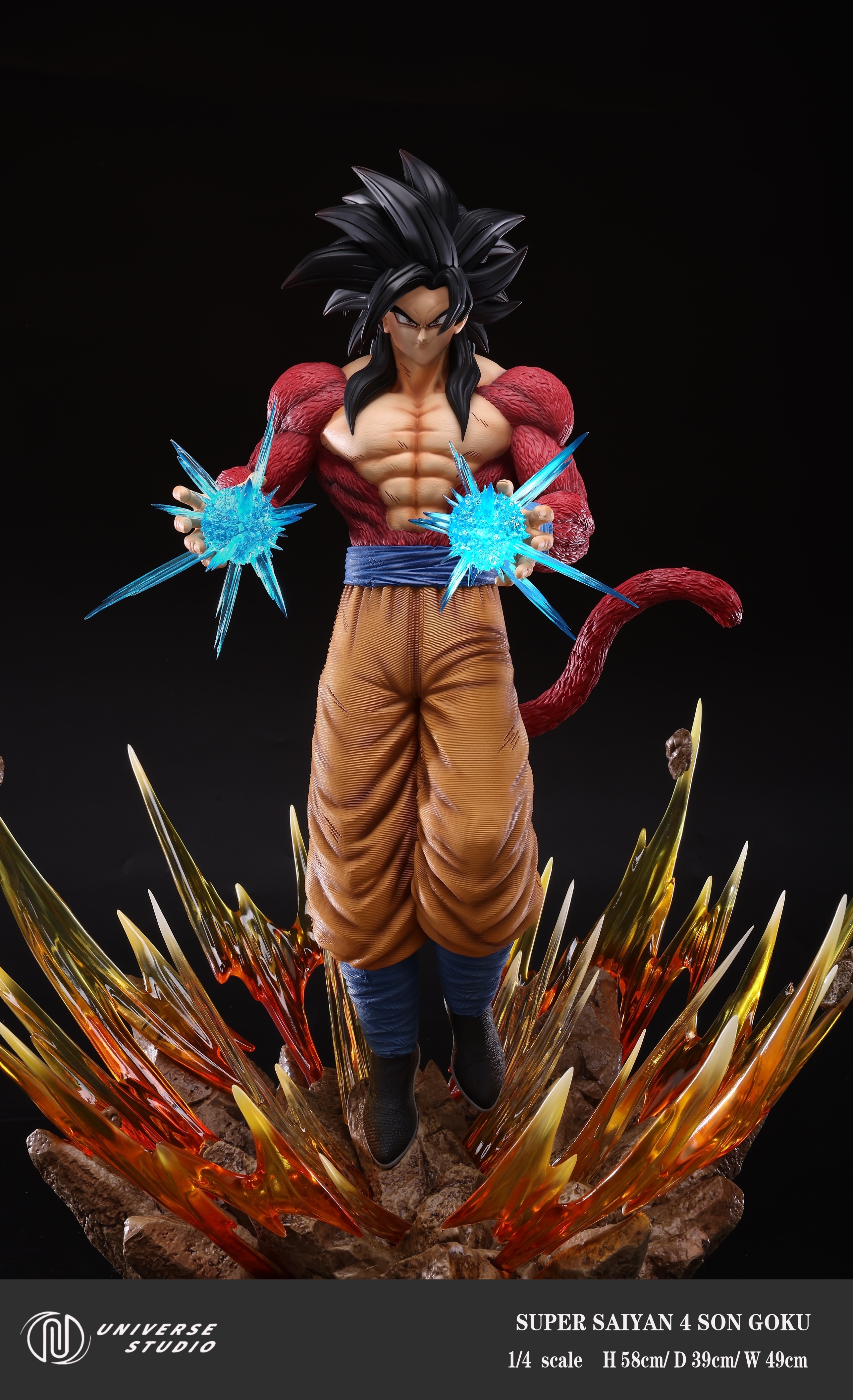 PRE-ORDER Universe Studio - Dragon Ball Super Saiyan 4 Son Goku 1/4 Statue(GK)