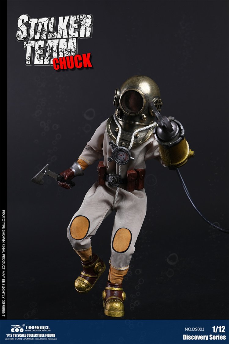 【IN STOCK】 1/12 COOMODEL Stalker team (Copper Ver.) DS001 DS002 DS003