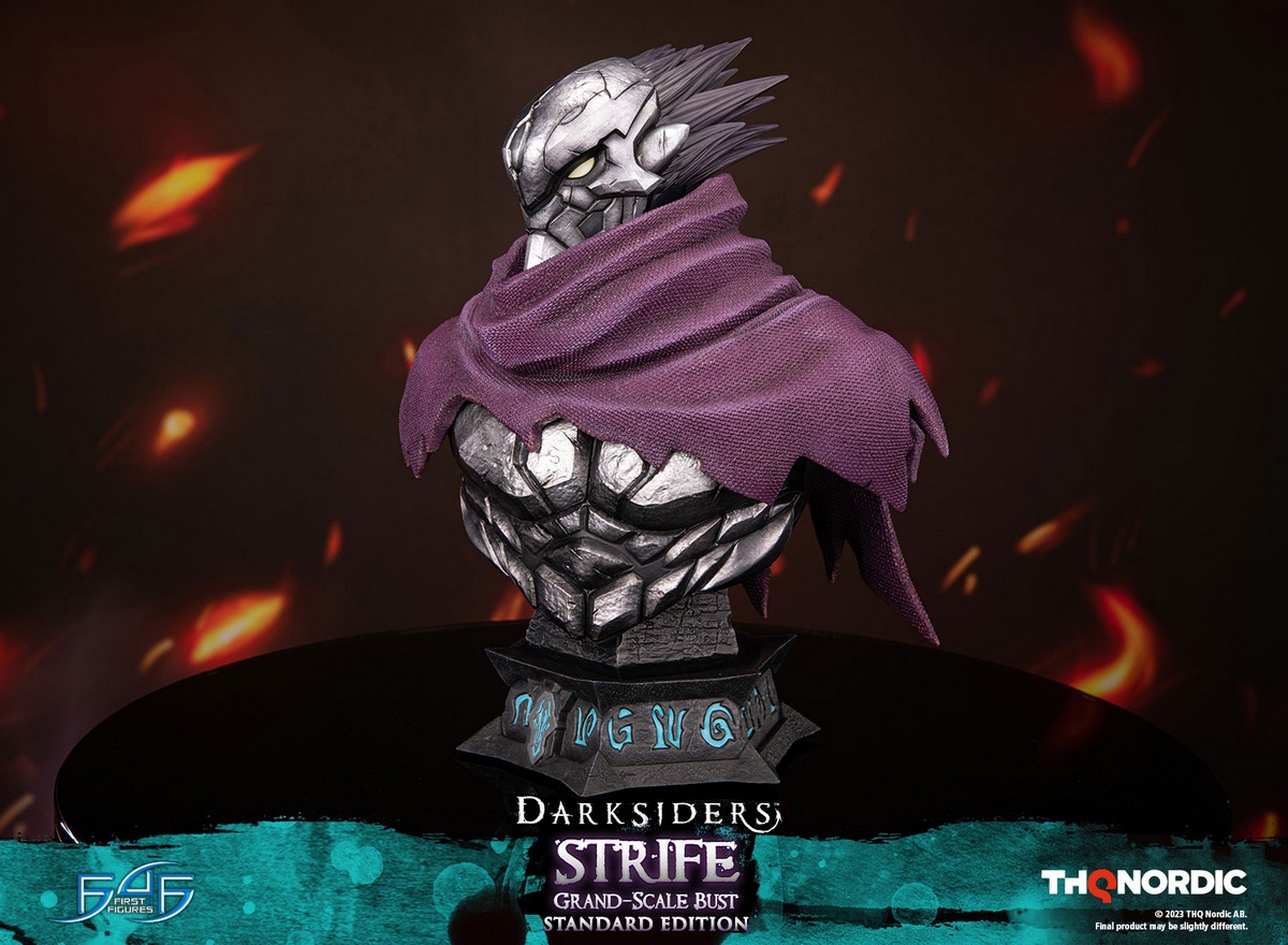 Pre-order First 4 Figures -《DARKSIDERS》- Strife Grand-Scale Bust Statue