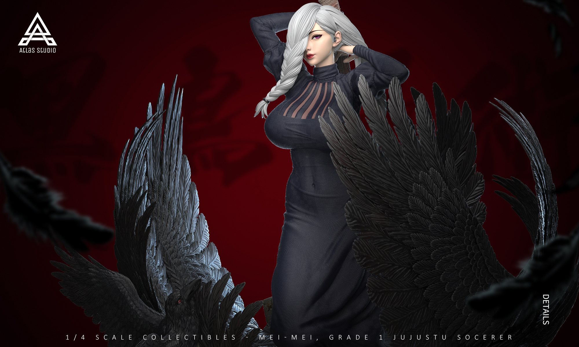 PRE-ORDER Atlas Studio - Jujutsu Kaisen Meimei 1/4 Statue(GK) (Adult 18+)