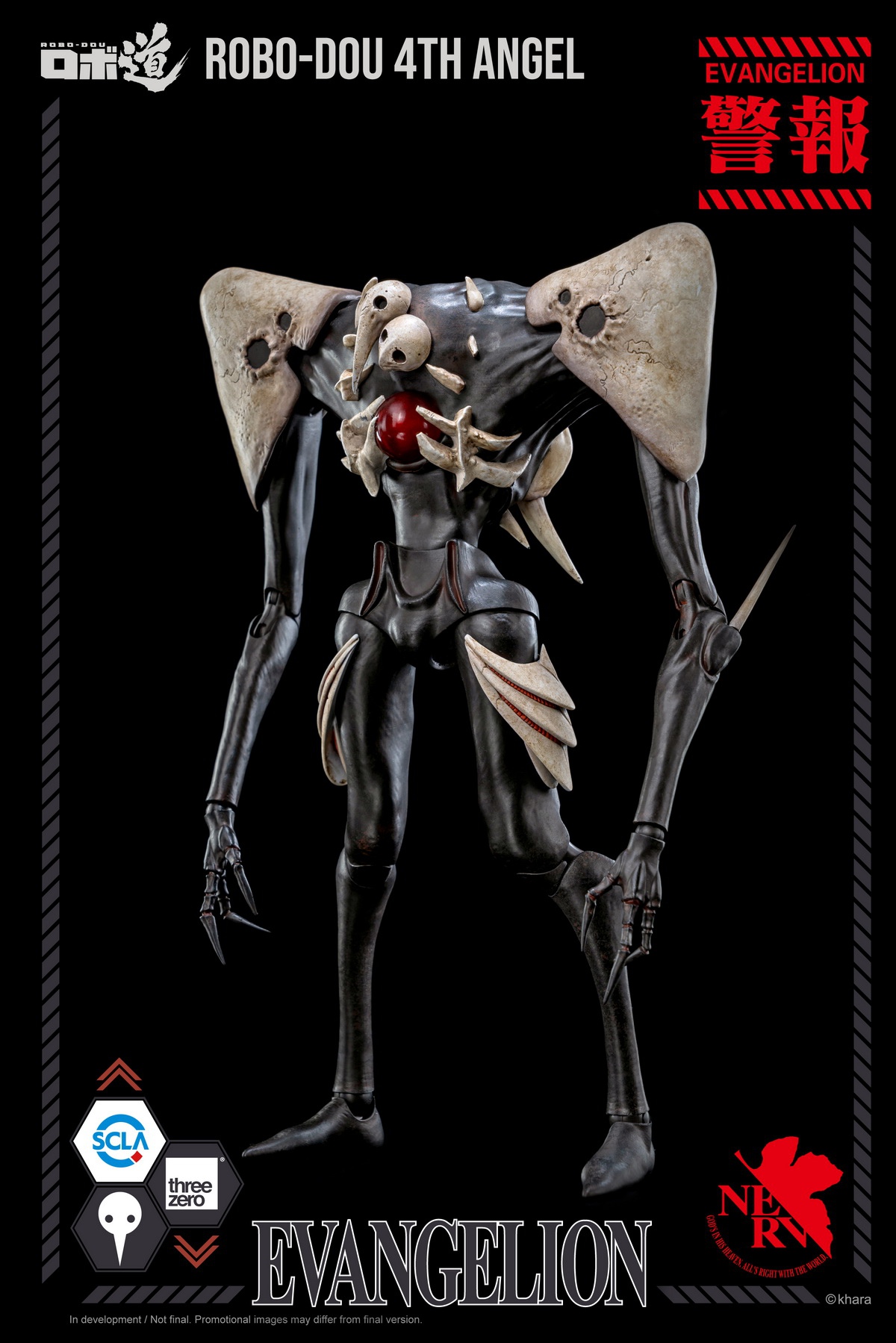 PRE-ORDER Threezero Rebuild of Evangelion ROBO-DOU 4th Angel Action Figure (3Z03160C0)
