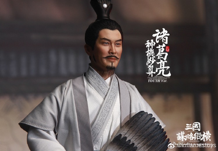 【In Stock】IN FLAMES X NEWSOUL:1/6 IFT-040-43 Magic tricks of the Three Kingdoms Strategy Series Zhuge Liang