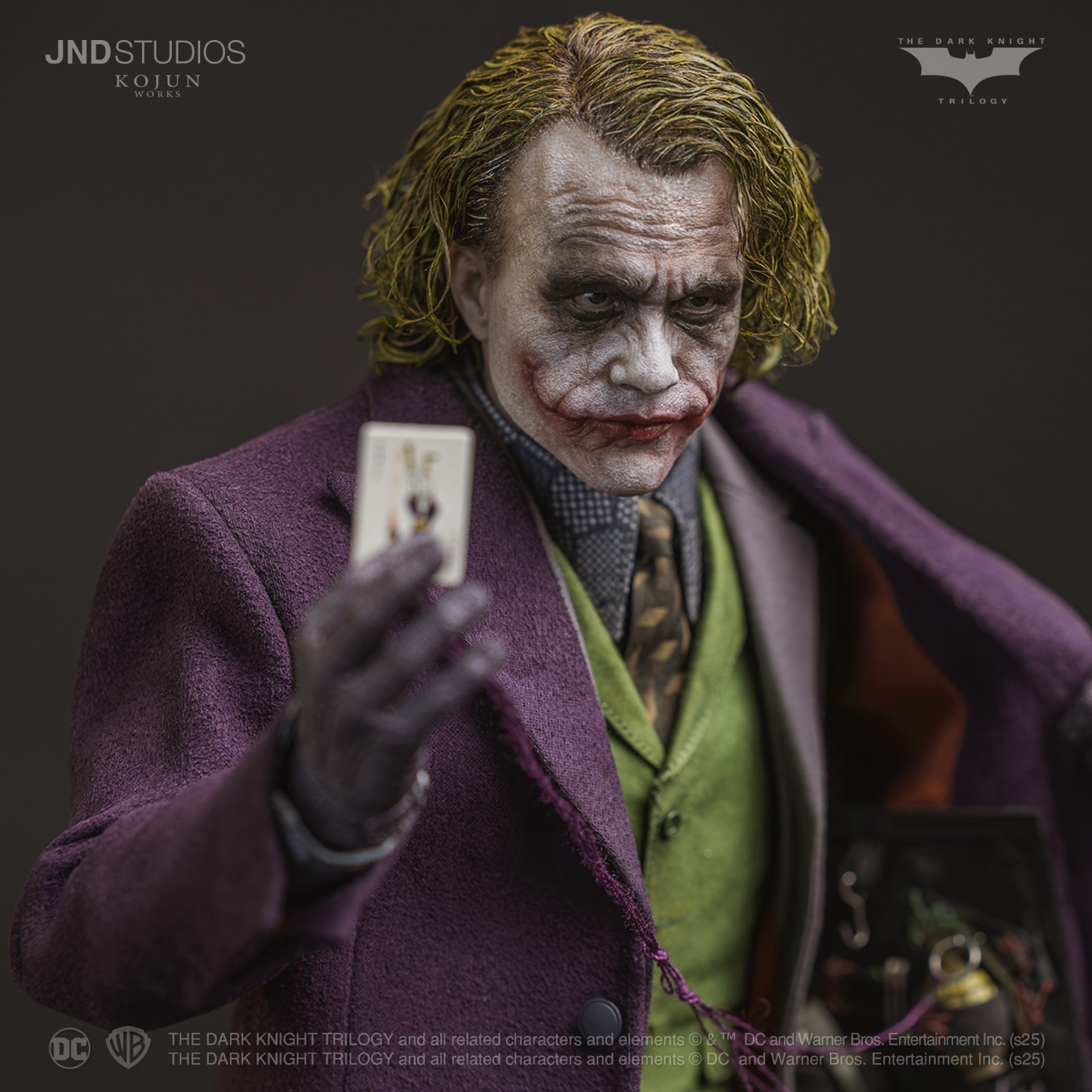 PRE-ORDER JND Studios The Dark Knight The Joker Hyperreal 1/3 Scale Action Figure (Rooted Hair)