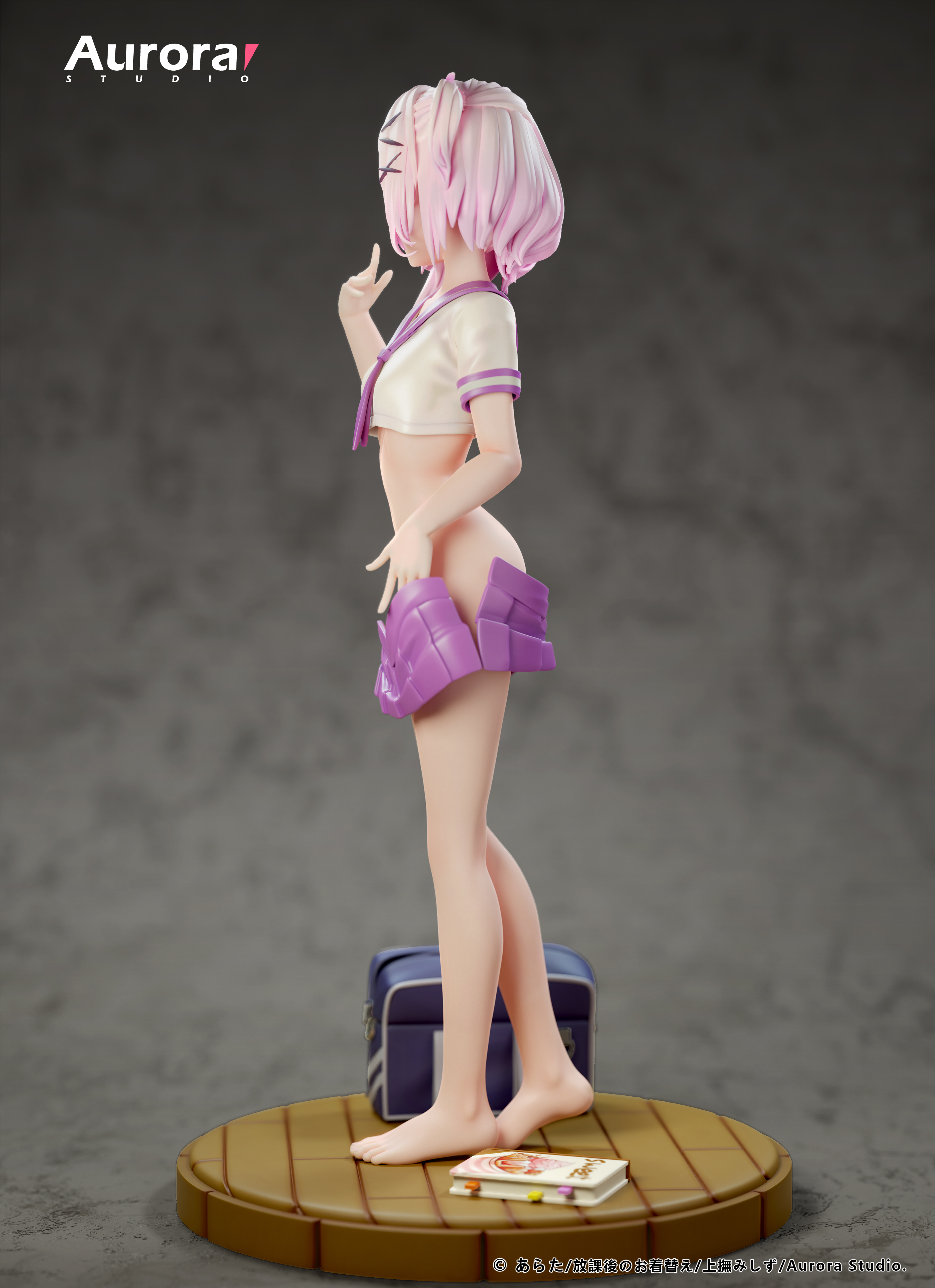 PRE-ORDER Aurora Studio Change after school! Upper and lower 1/6 Statue(GK)(Adult 18+)