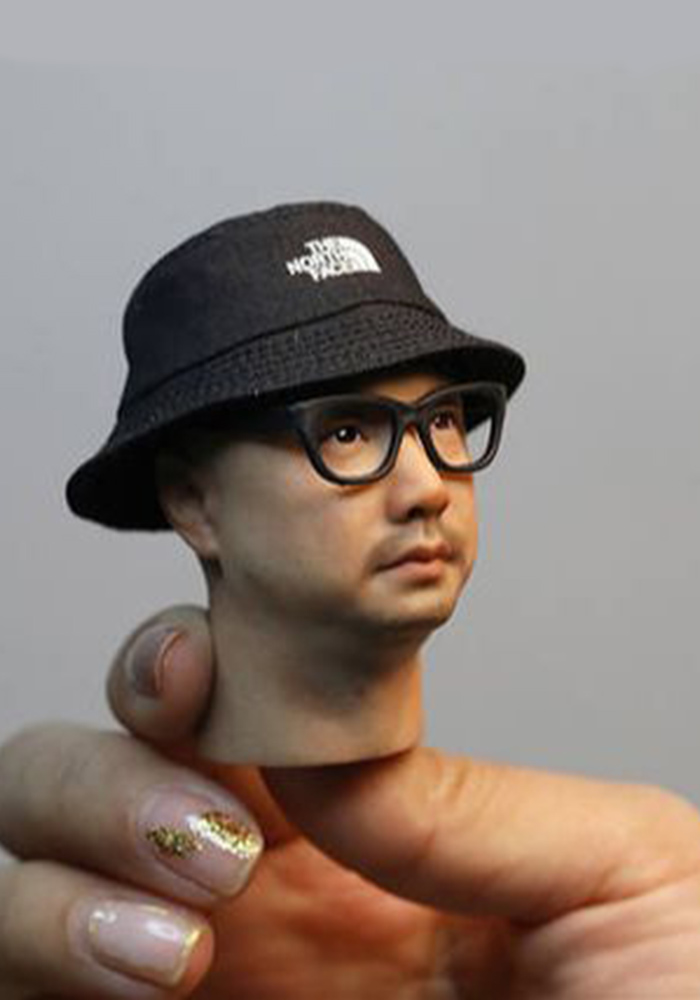 1/6 Scale male Soldier JD0001 Asian Star Xu Zheng Male Head Sculpt for 12 inch figure body