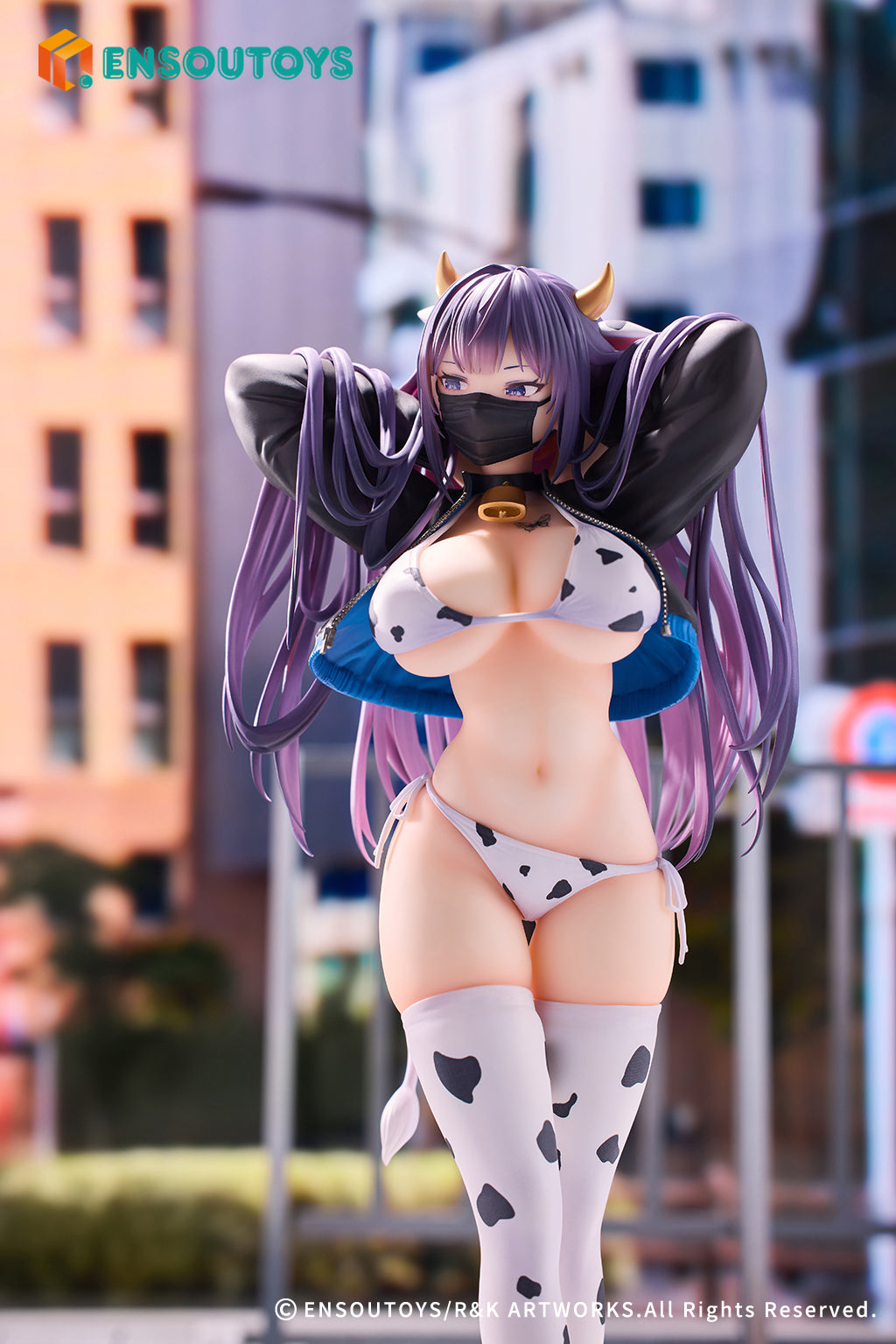PRE-ORDER ENSOUTOY Studio - Original Design Cow Bikini Ver. Yuna 1/6 Scale Statue(GK) (Adult 18+)