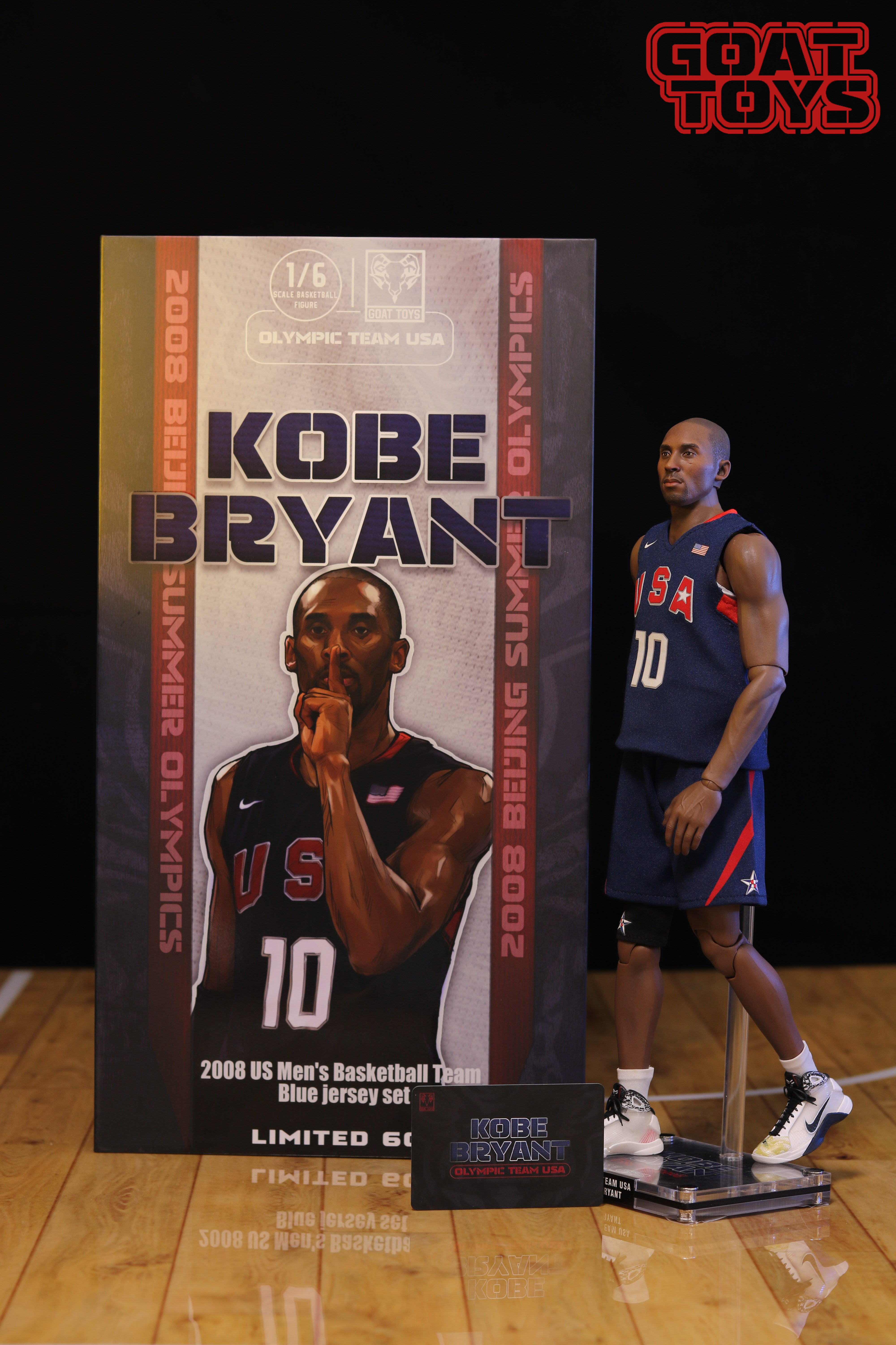 PRE-ORDER Goat Toys Studio - NBA Kobe Bryant 08 Olympic Suit 1/6 Action Figure