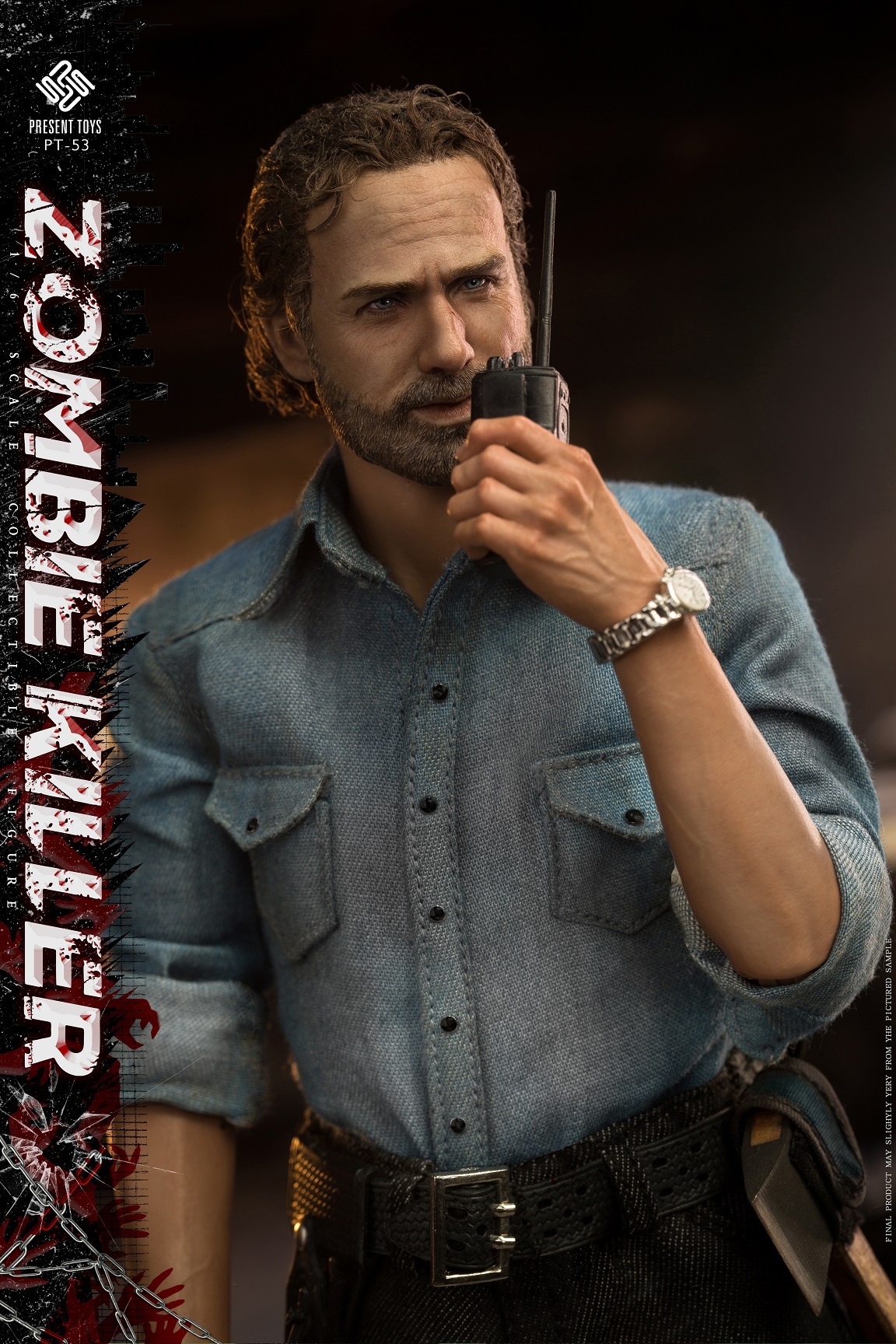 PRE-ORDER PRESENT TOYS Zombie Killer PT-SP53 1/6 Collectible Action Figure