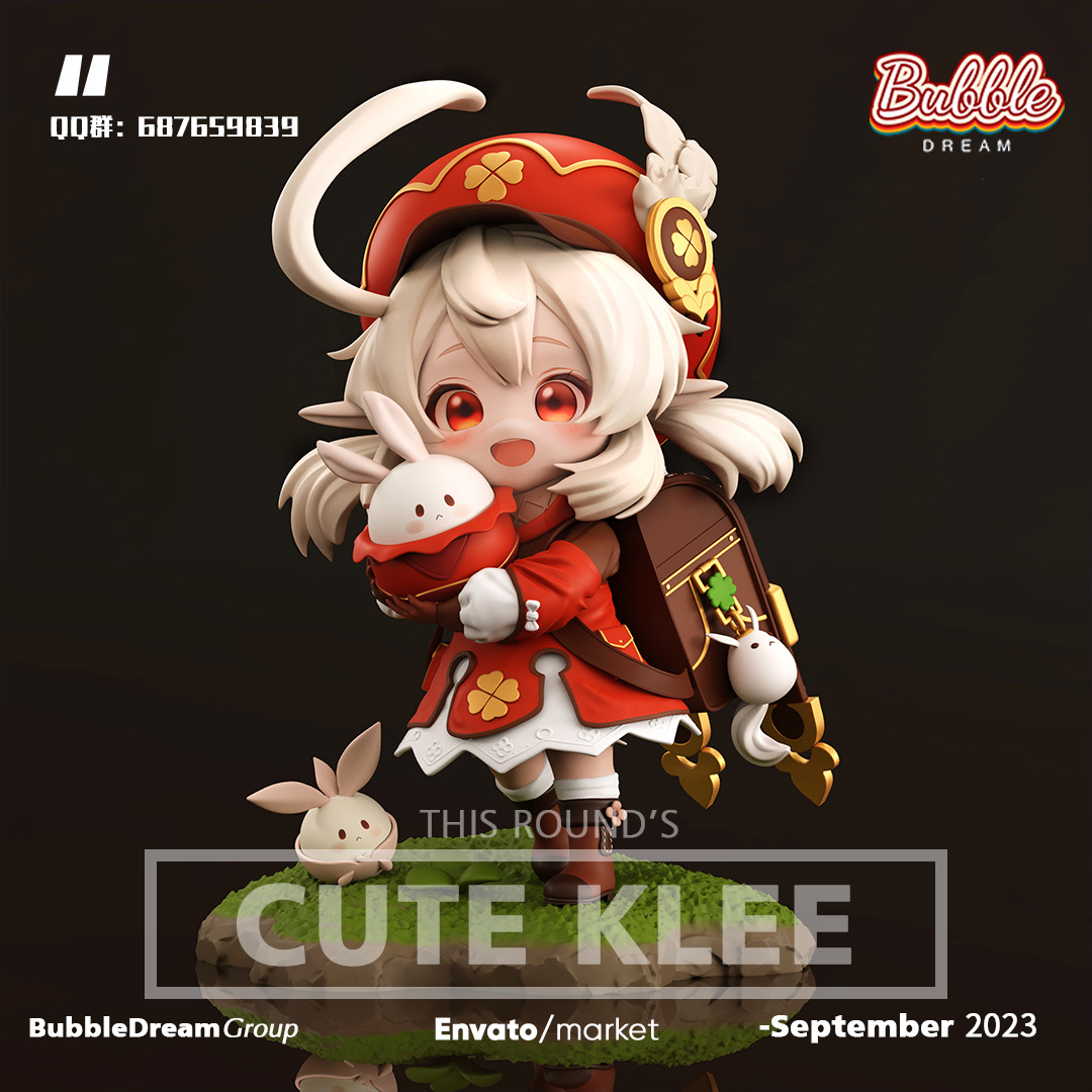 PRE-ORDER Bubble Dream Studio - Genshin Impact Lucky Klee Statue(GK)