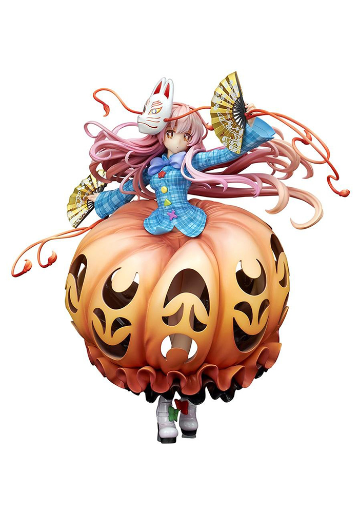 QuesQ Touhou Project - Kokoro Hatano (Light Equipment Ver.) 1/8 Scale Figure