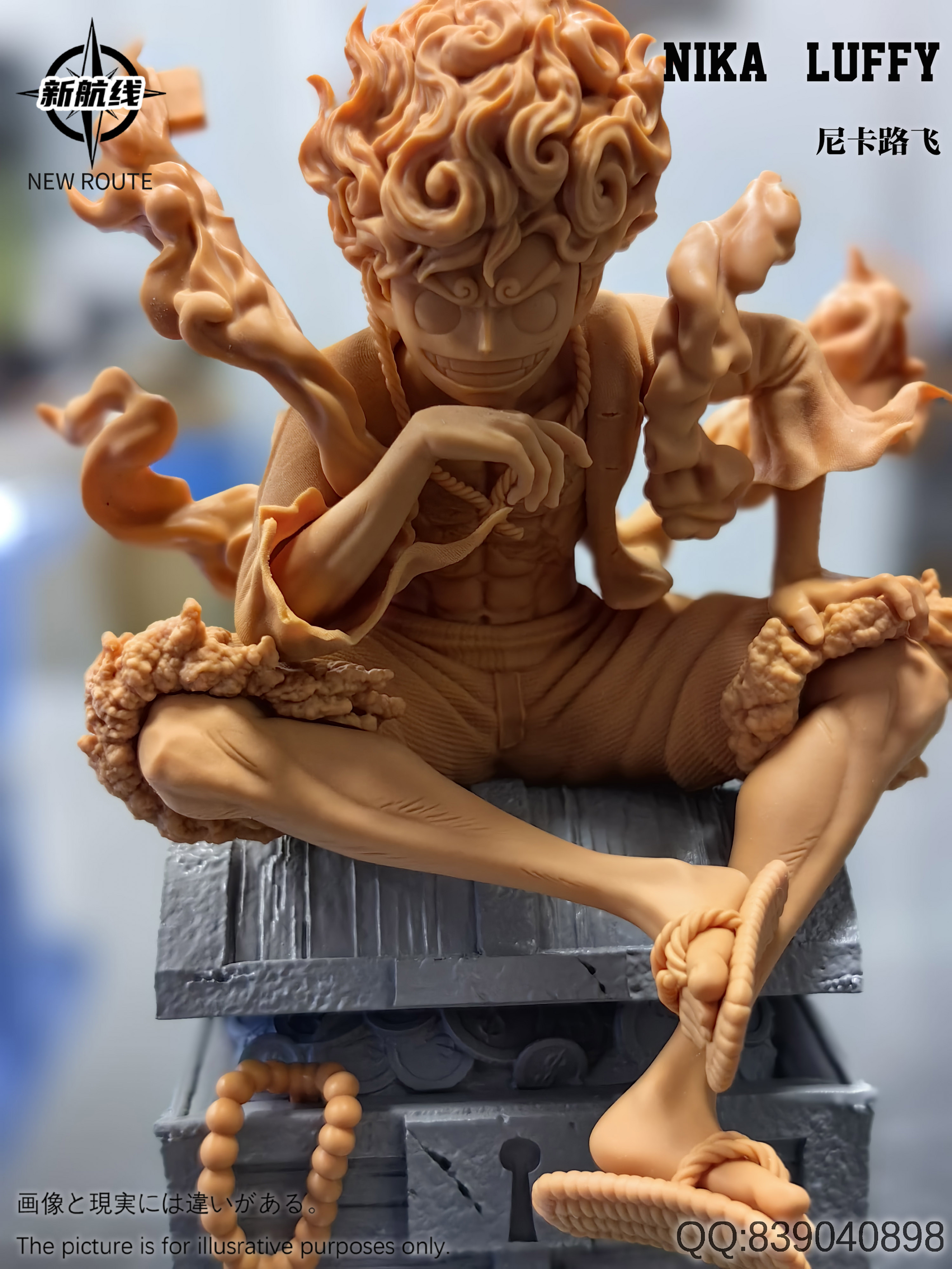 PRE-ORDER New Route Studio One Piece Monkey D Luffy 1/6 & 1/8 Statue(GK)
