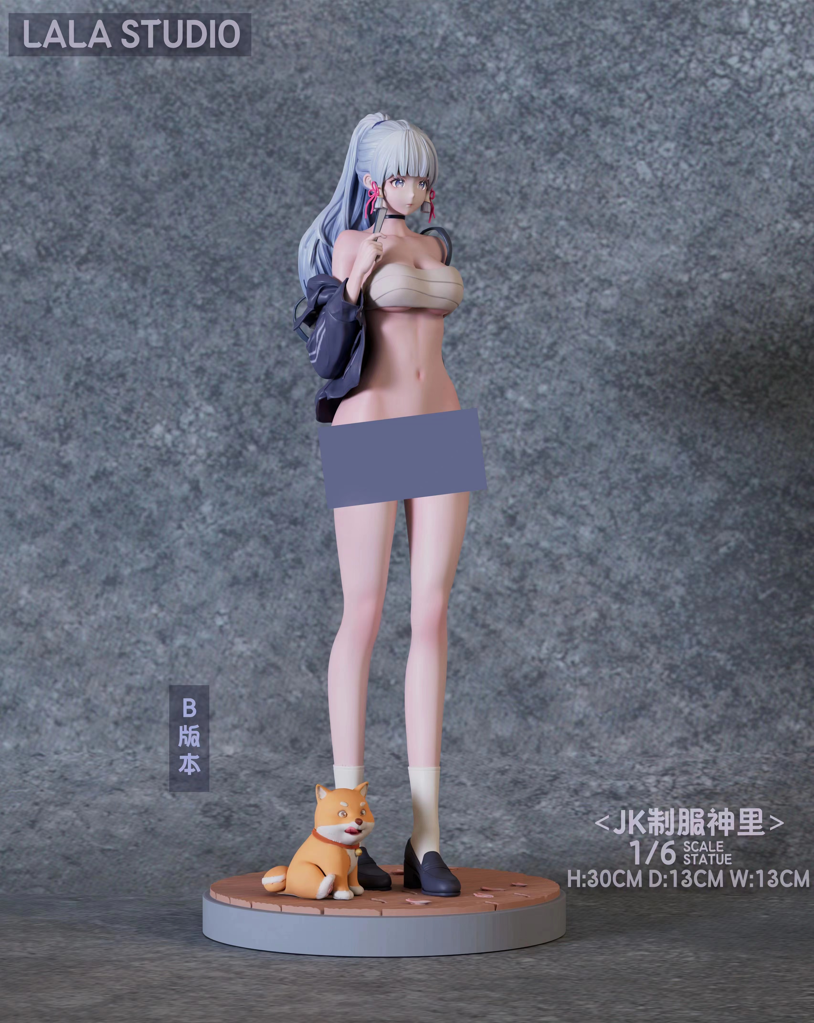 PRE-ORDER LALA Studio - Genshin Impact - JK Uniform Kamisato Ayaka Statue(GK) (Adult 18+)