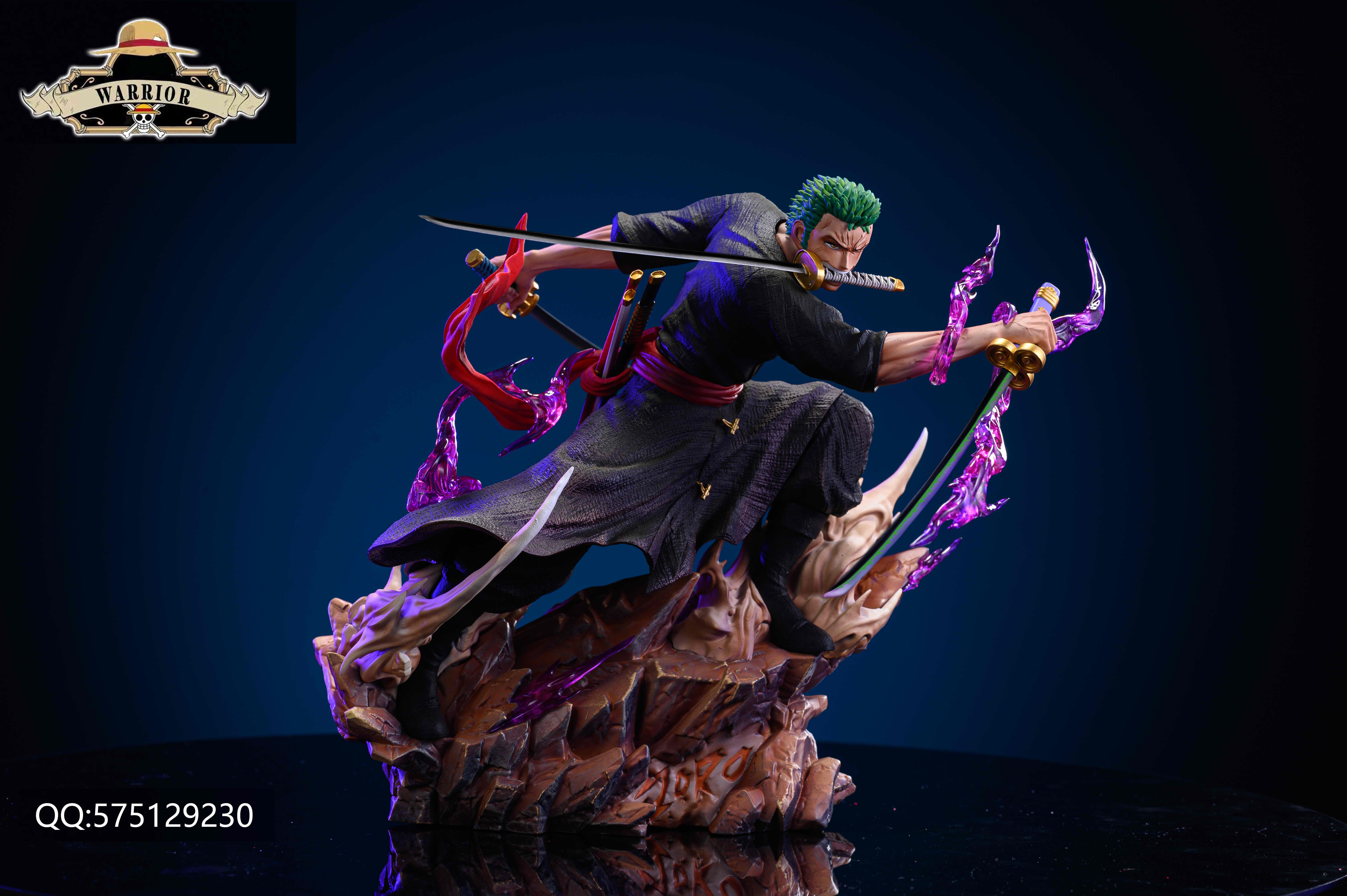 PRE-ORDER Warrior Studio - One Piece Santoryu Roronoa Zoro POP Statue(GK)